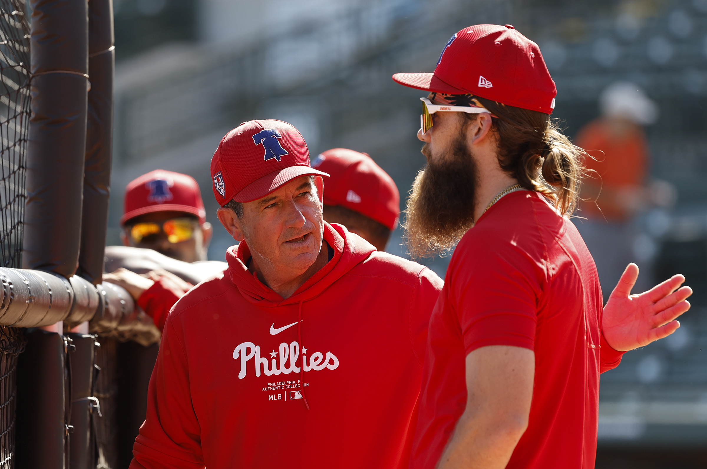 Lately, Phillies' Brandon Marsh has started hitting left-handers
