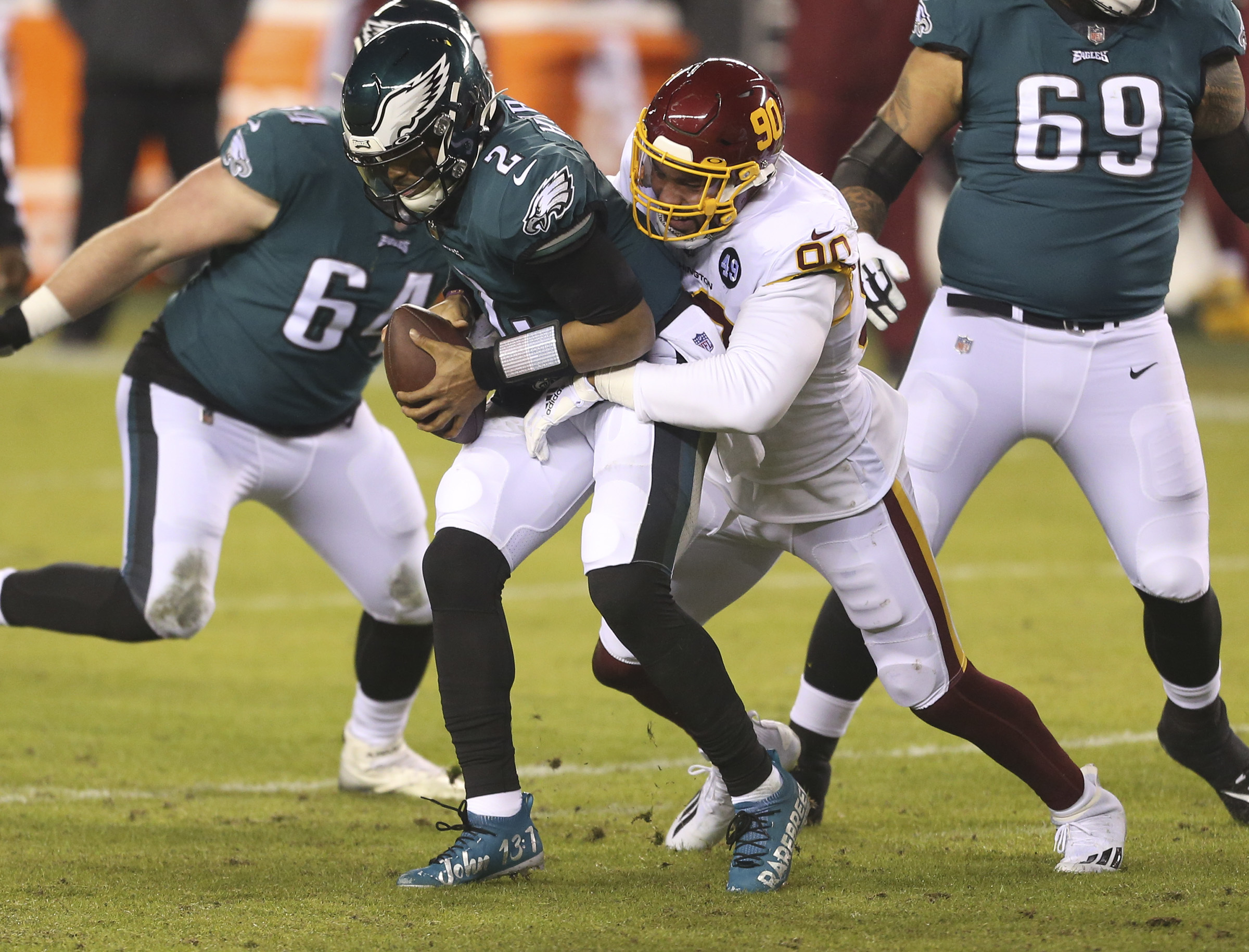 Samson: Doug Pederson should be fired for pulling Jalen Hurts from Eagles-Washington  game 