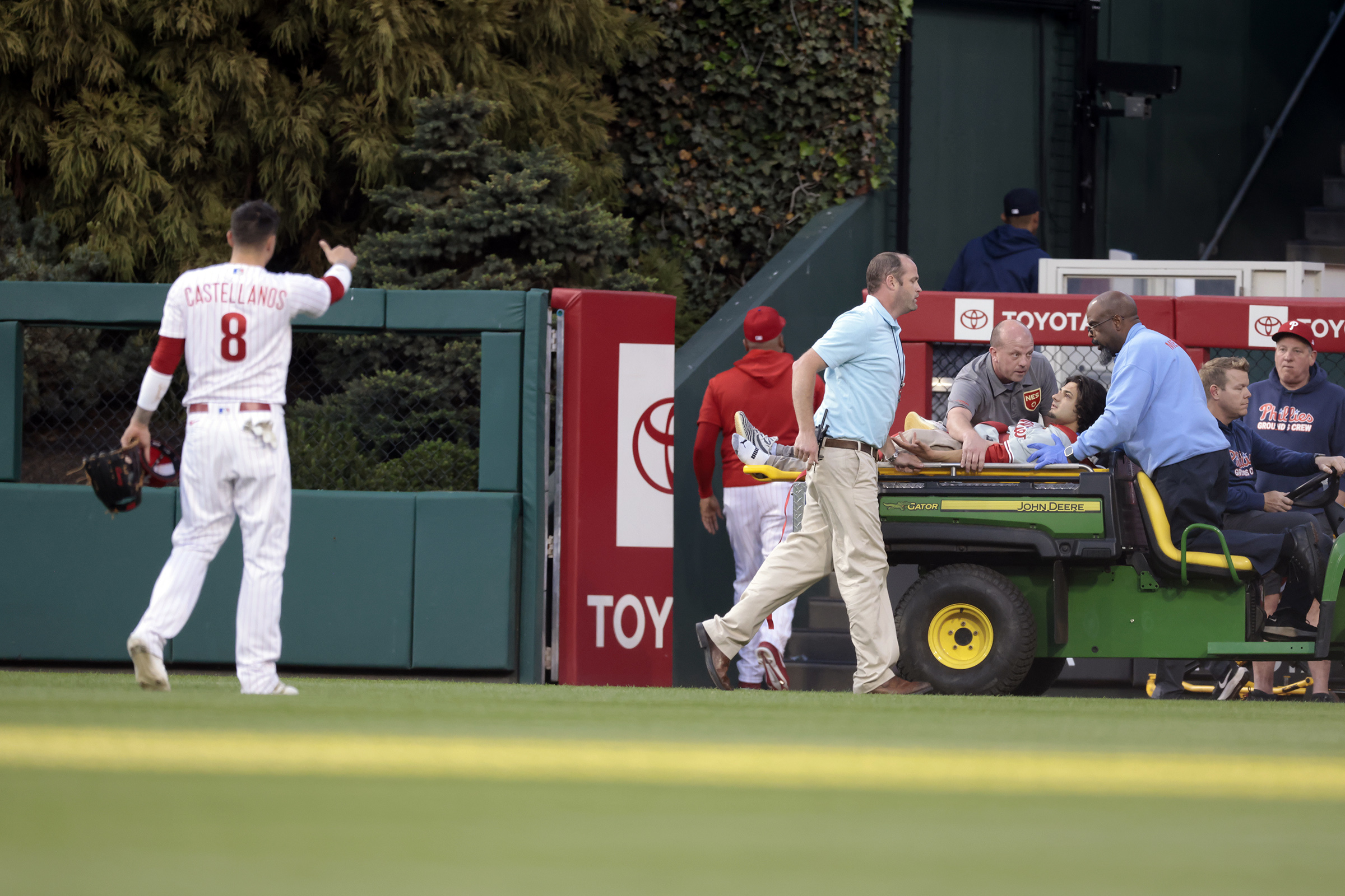 Fan Taken To Hospital Following Fall Over Railing At Phillies-Red Sox Game