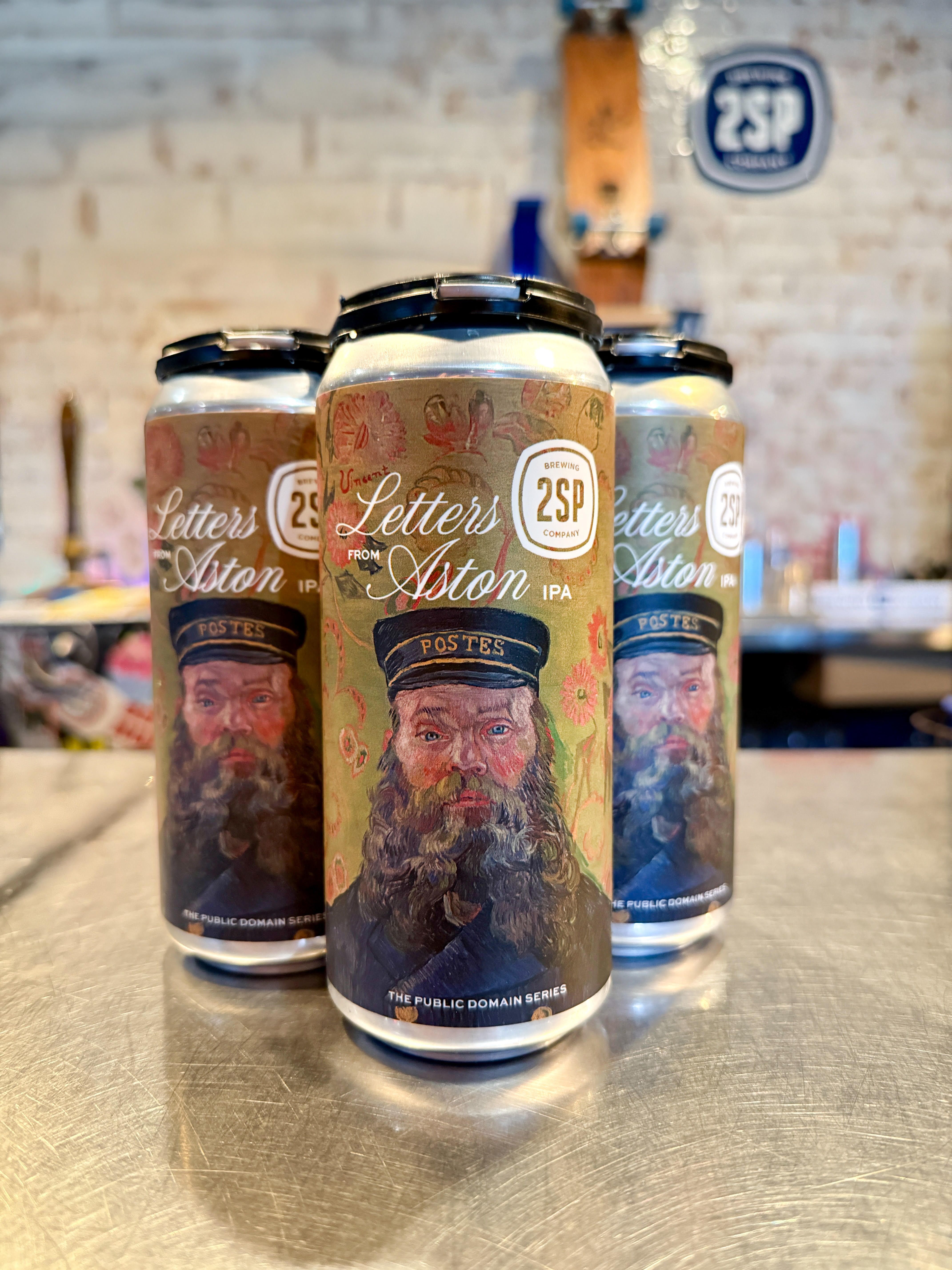 2SP Brewing uses art in the public domain on its new cans