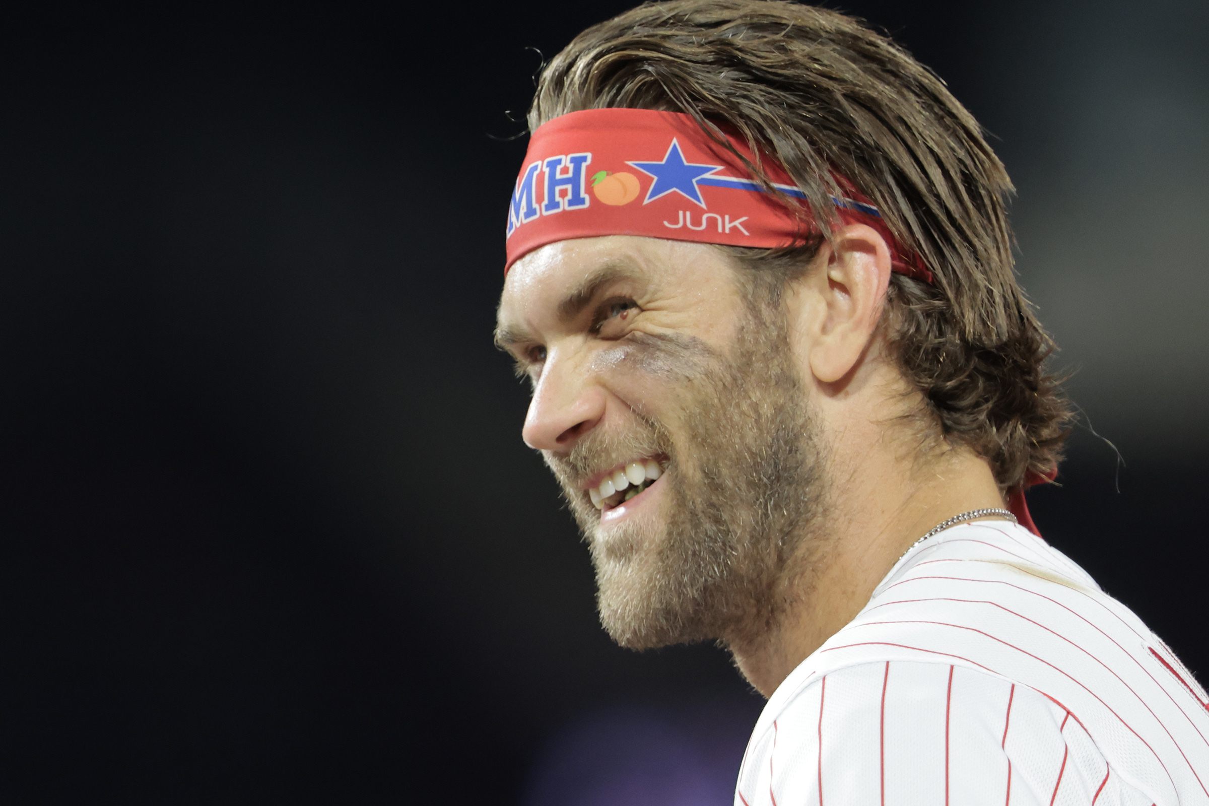 Bryce Harper's headband collection continues to grow with latest design for  his son – NBC Sports Philadelphia