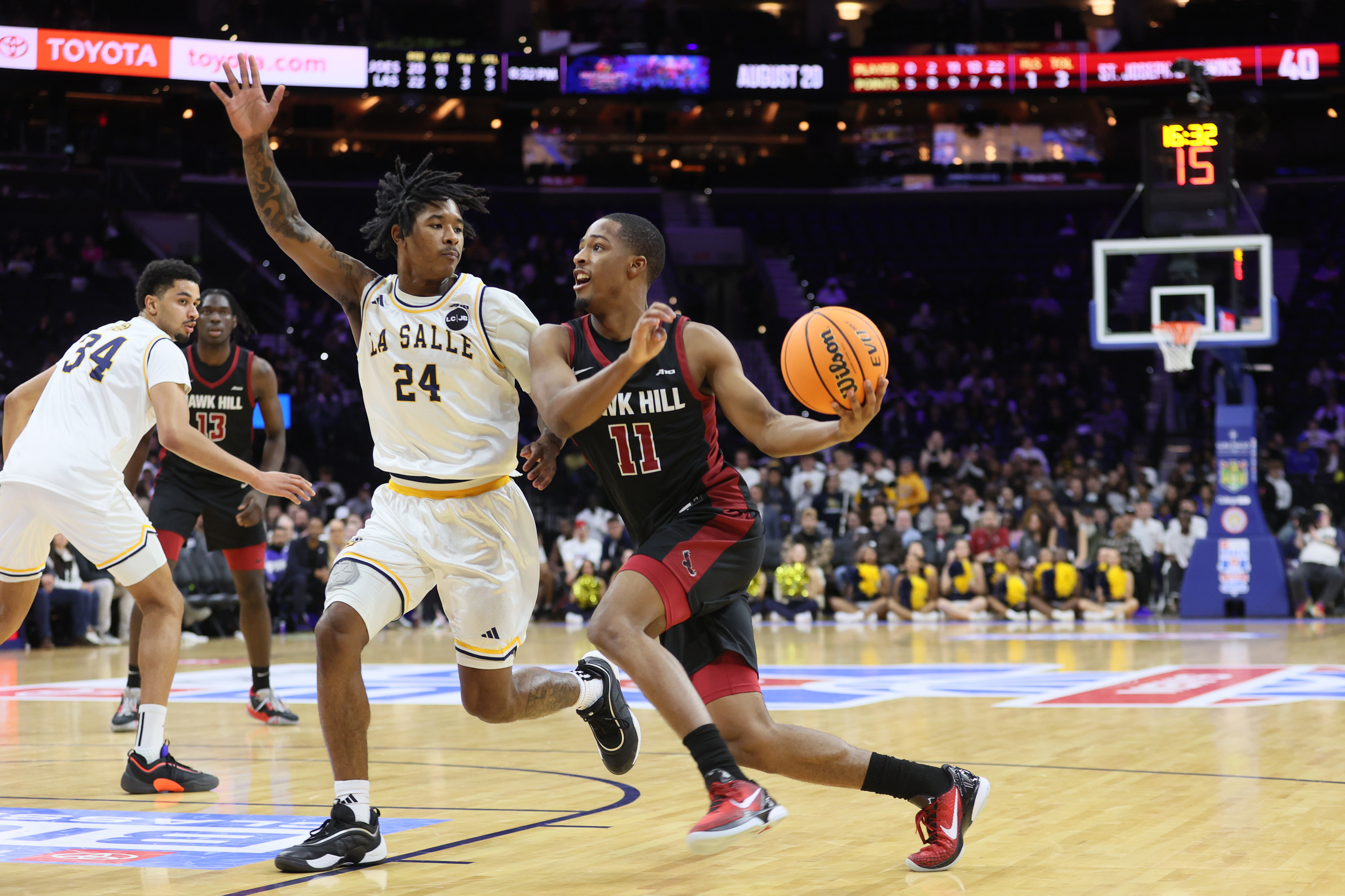 St. Joe's star point guard Xzayvier Brown enters the transfer portal