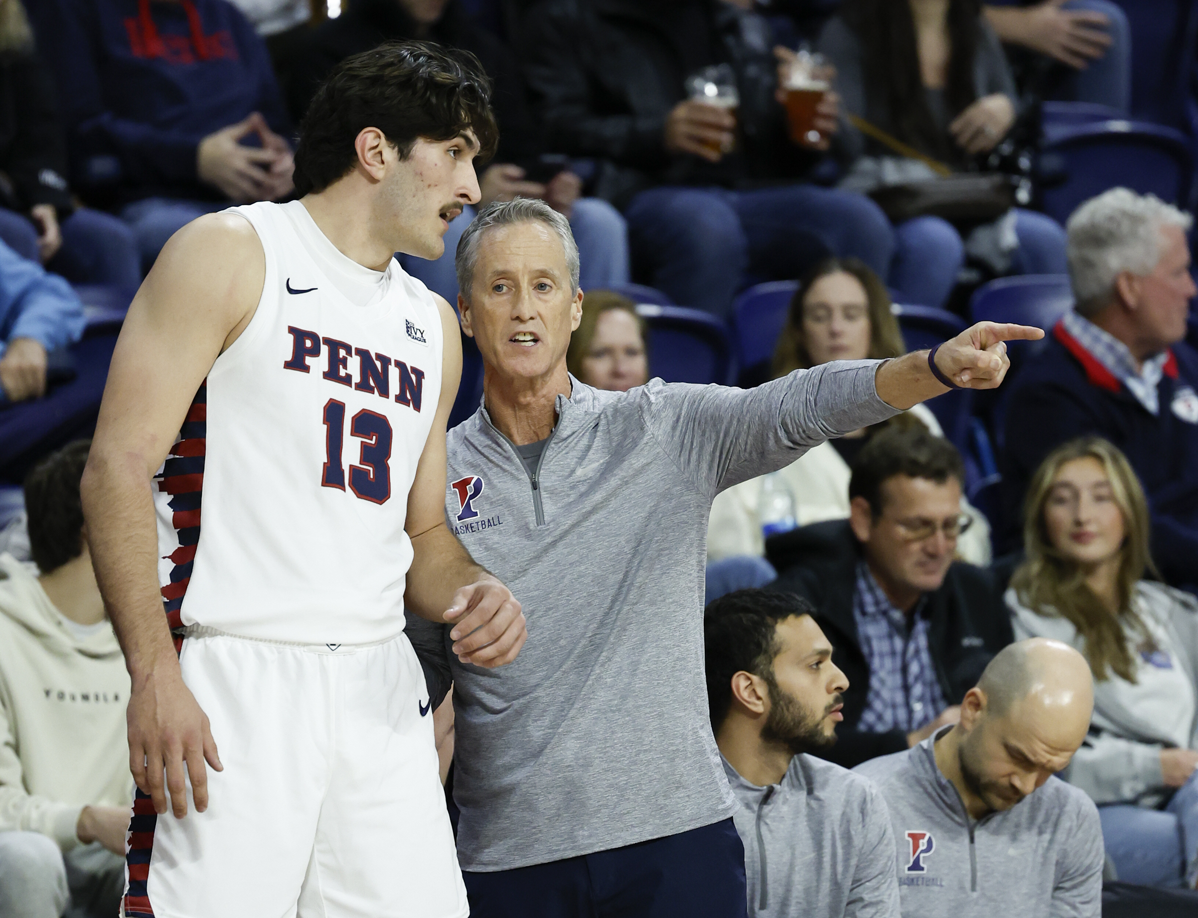 penn quakers men's basketball roster