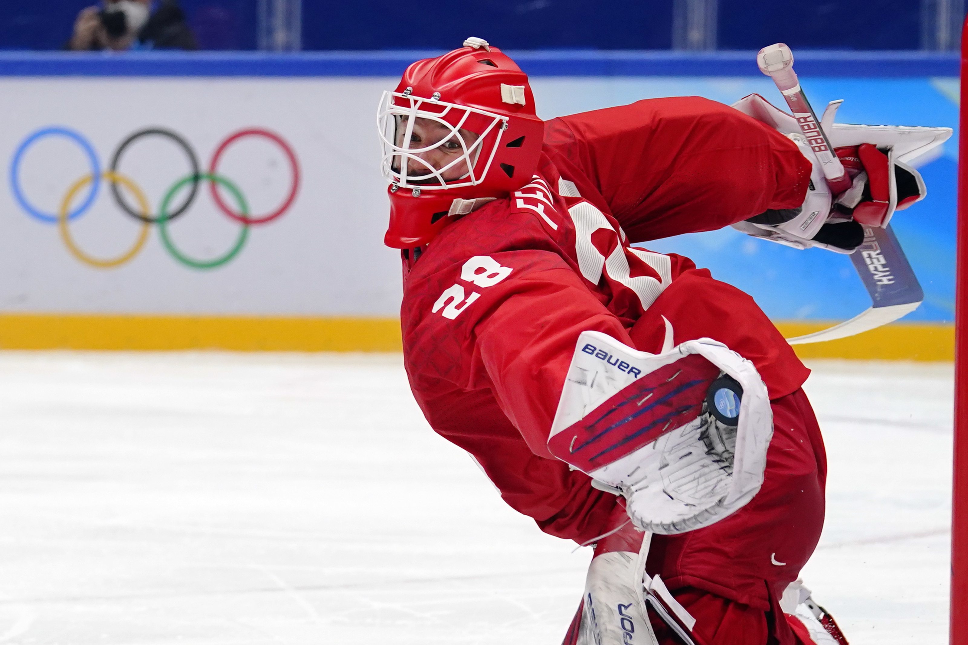 IIHF rules in favor of the Flyers, saying Russian goalie Ivan