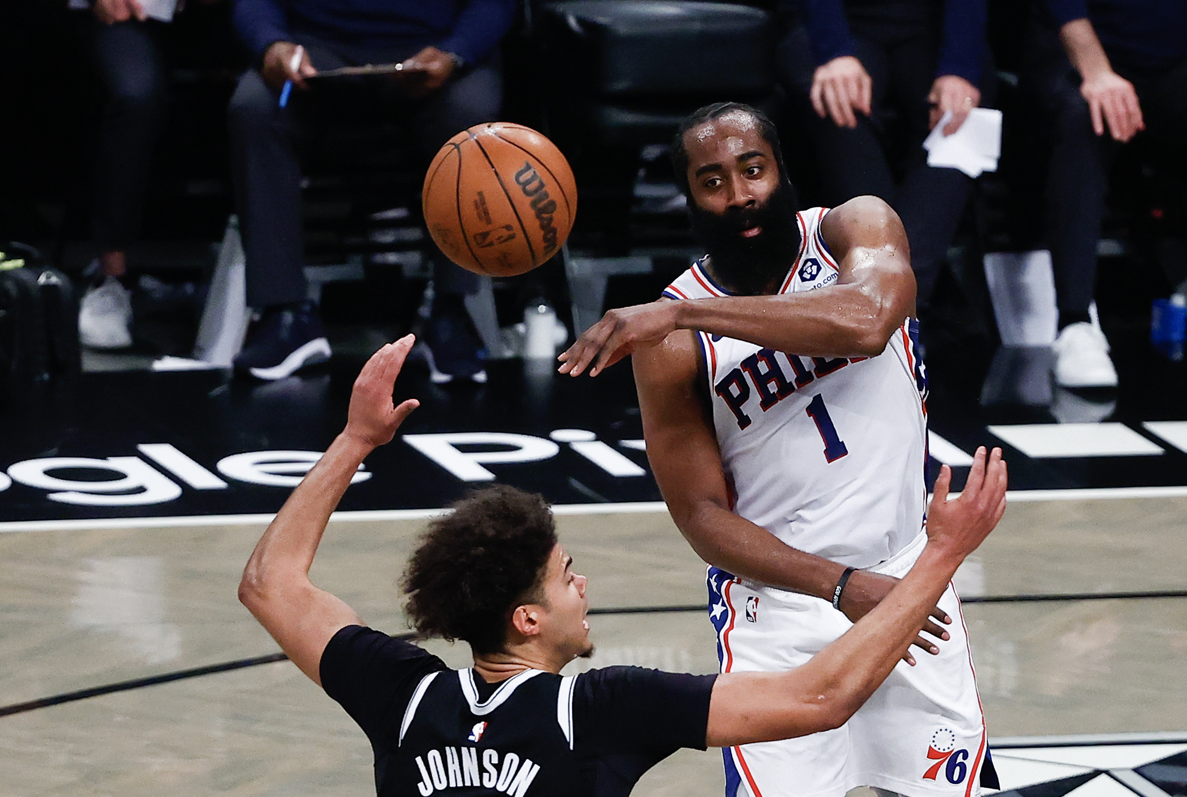 The James Harden Nets jersey drops, where to buy