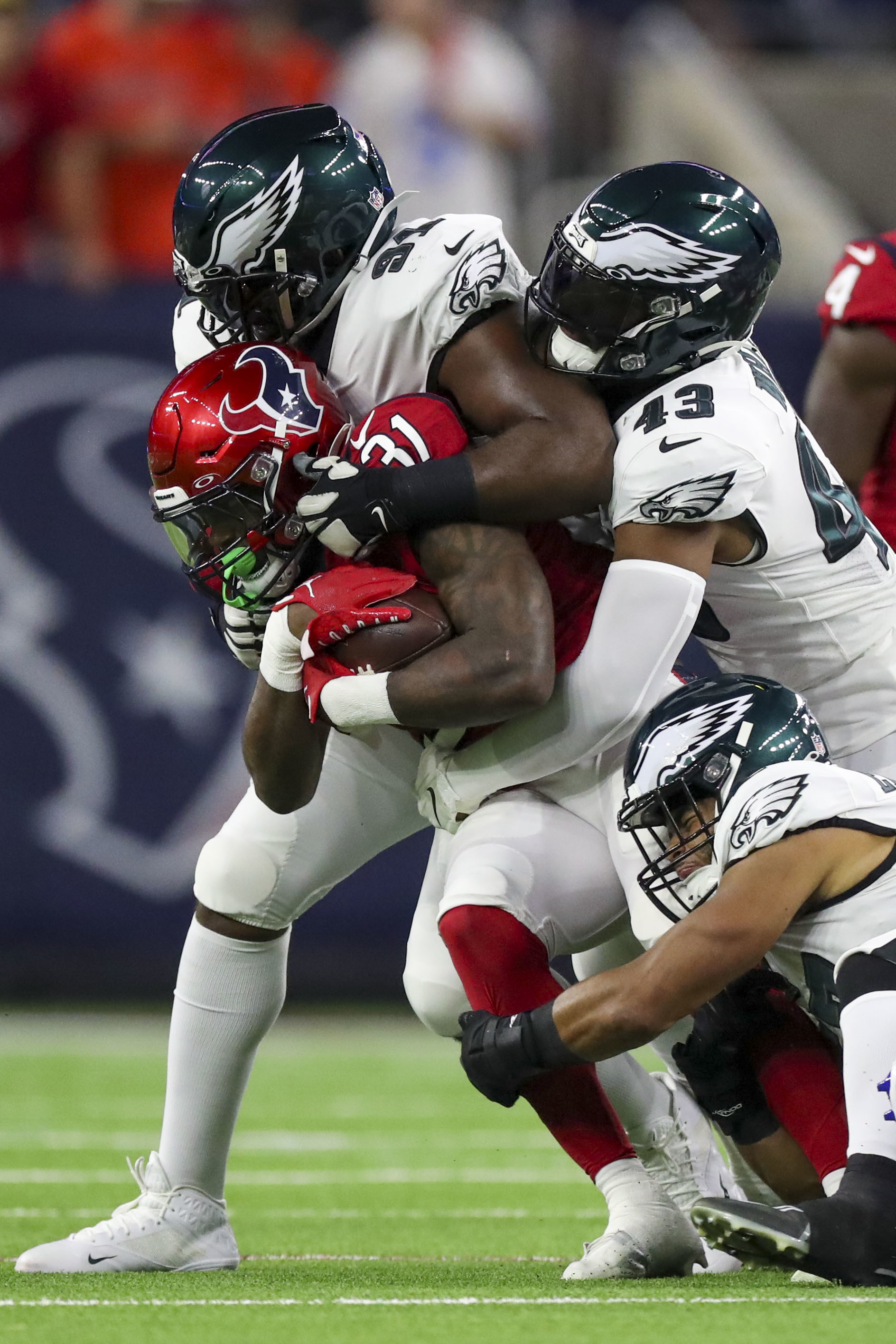 Jalen Hurts' two touchdowns lift Eagles over Texans, improve 8-0 for the  first time in franchise history