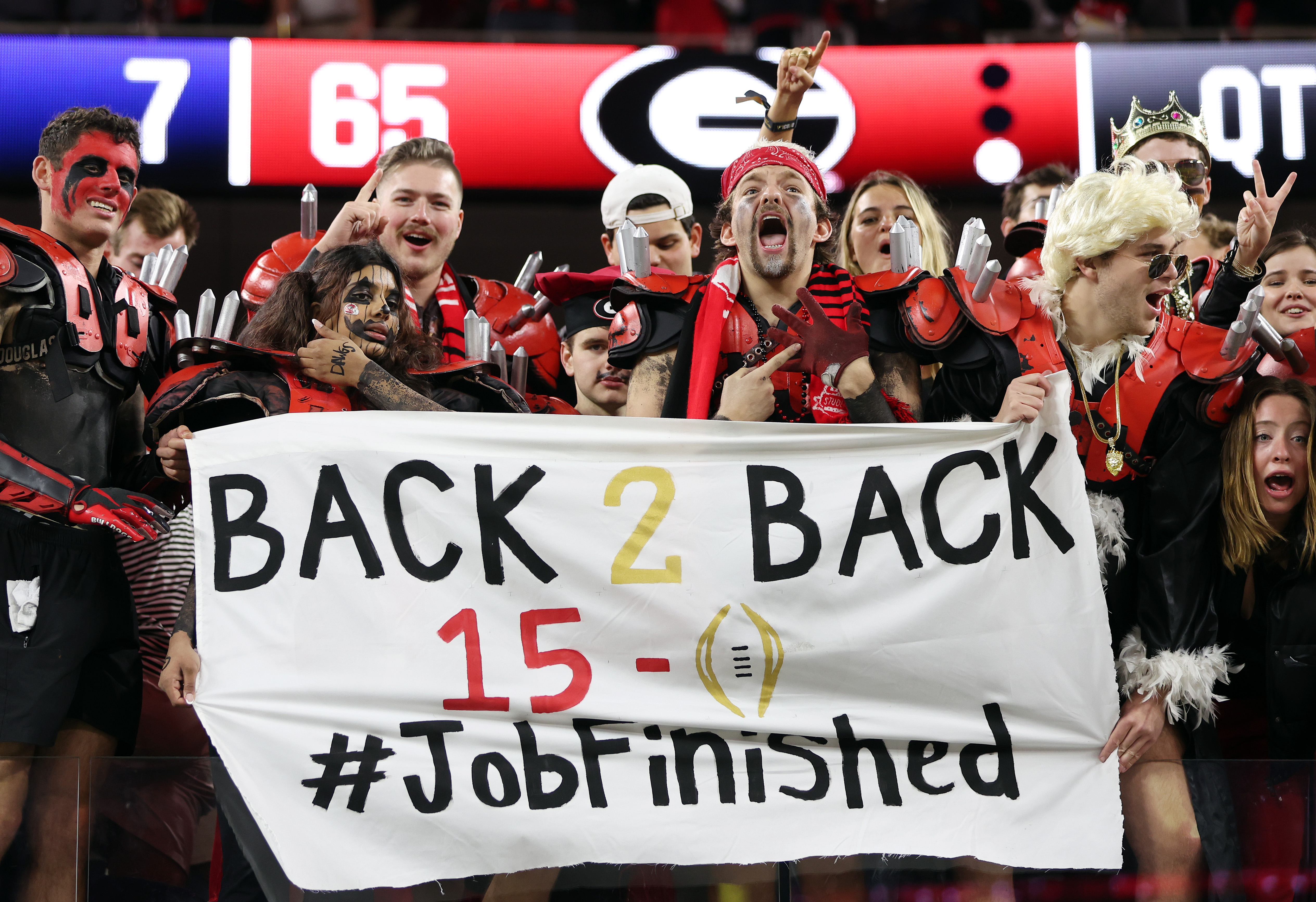 Georgia Bulldogs Champion Back-To-Back College Football Playoff