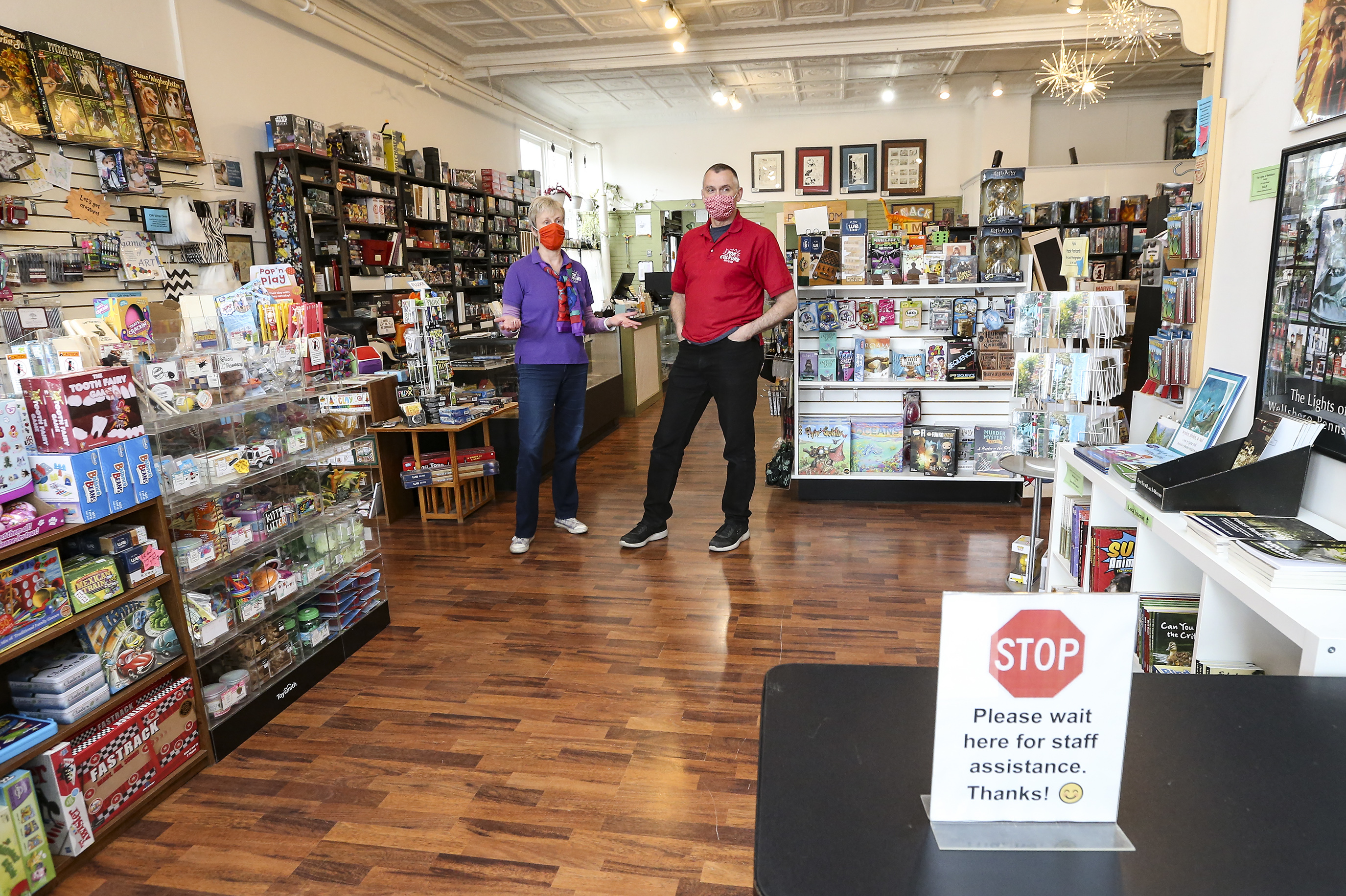 As A Rural Pennsylvania Town Reopens For Business, Shoppers Turn Out For  Socks, Toasters, Toys, And Some Catching Up