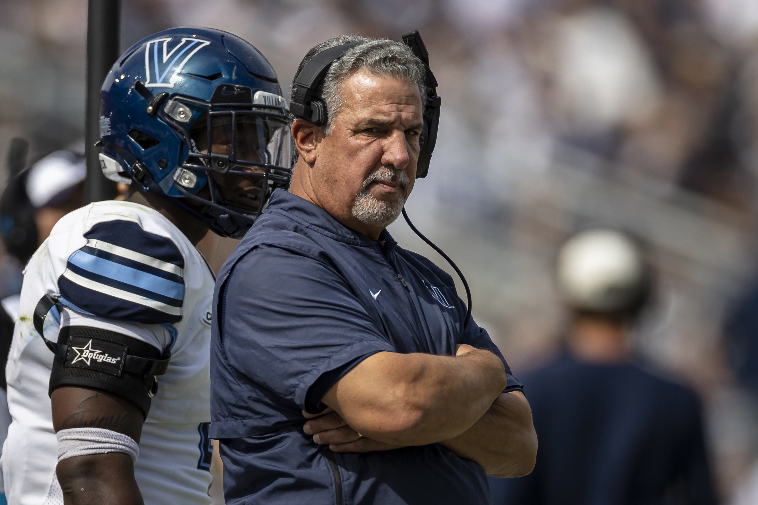 Villanova Wildcats beat Colgate Raiders, 42-19, amid rain delays