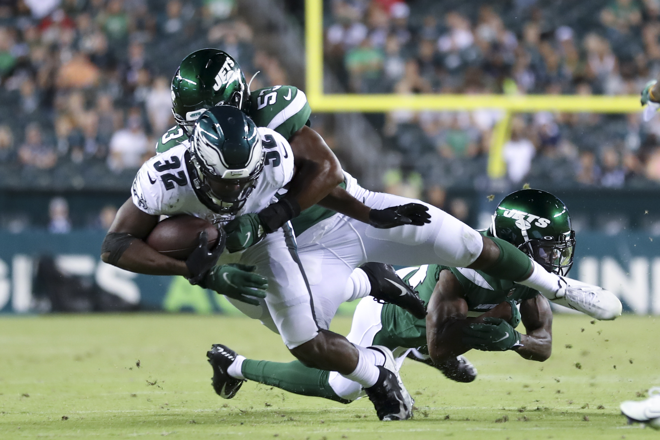 Eagles newcomers Kyzir White, Jordan Davis, Cam Jurgens have a promising  start