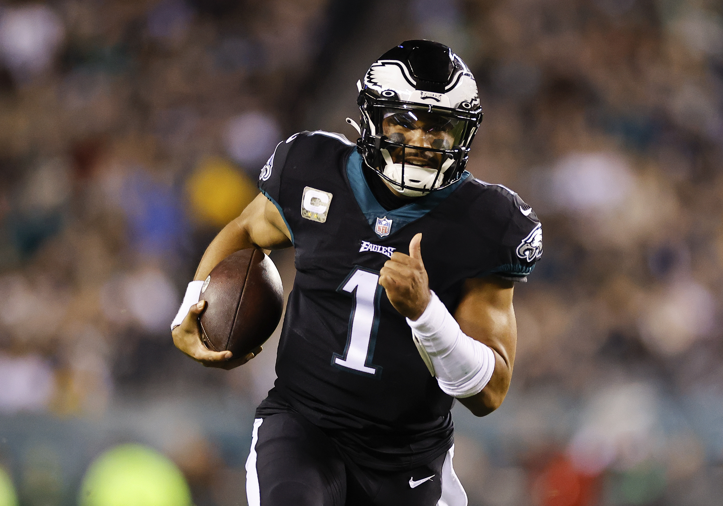 Philadelphia Eagles' A.J. Brown ready to face former team the Tennessee  Titans.