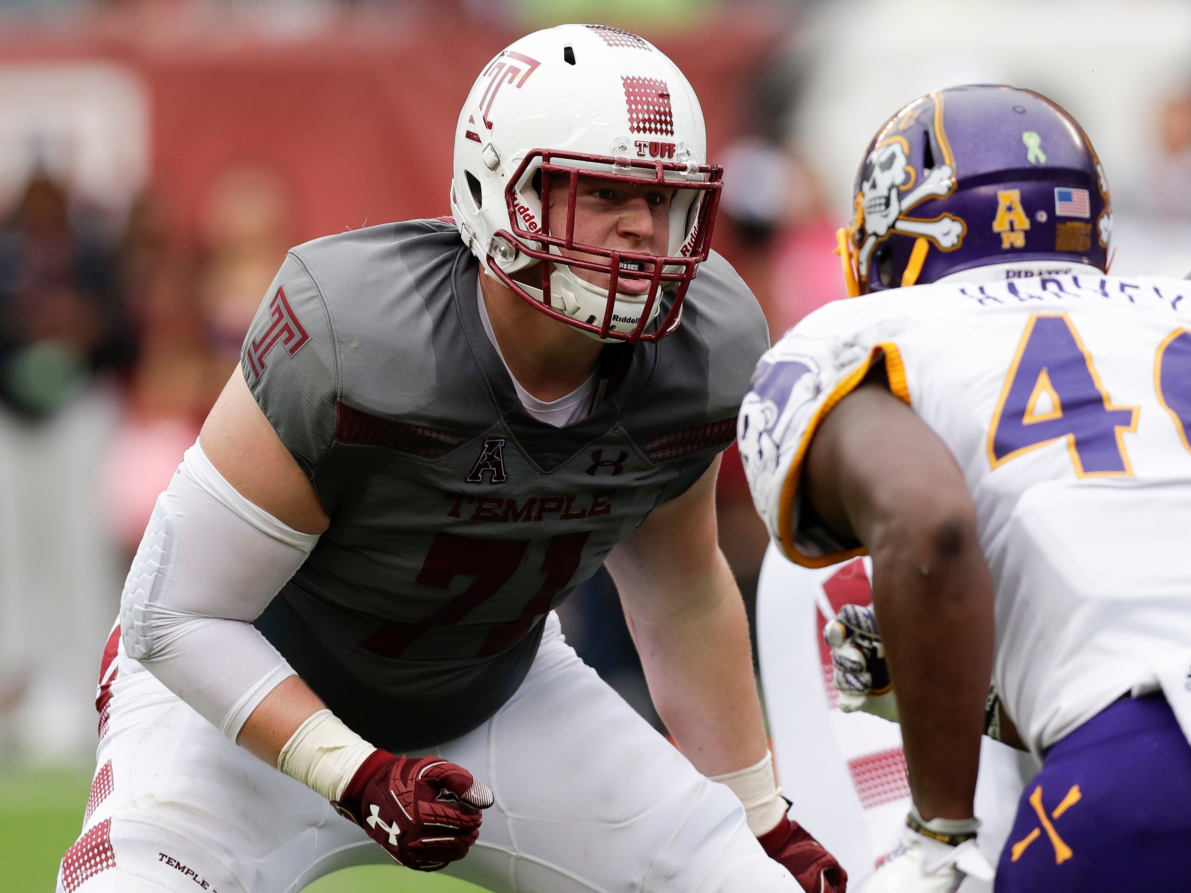 Rod Carey shakes up Temple's offensive line ahead of opener at Navy