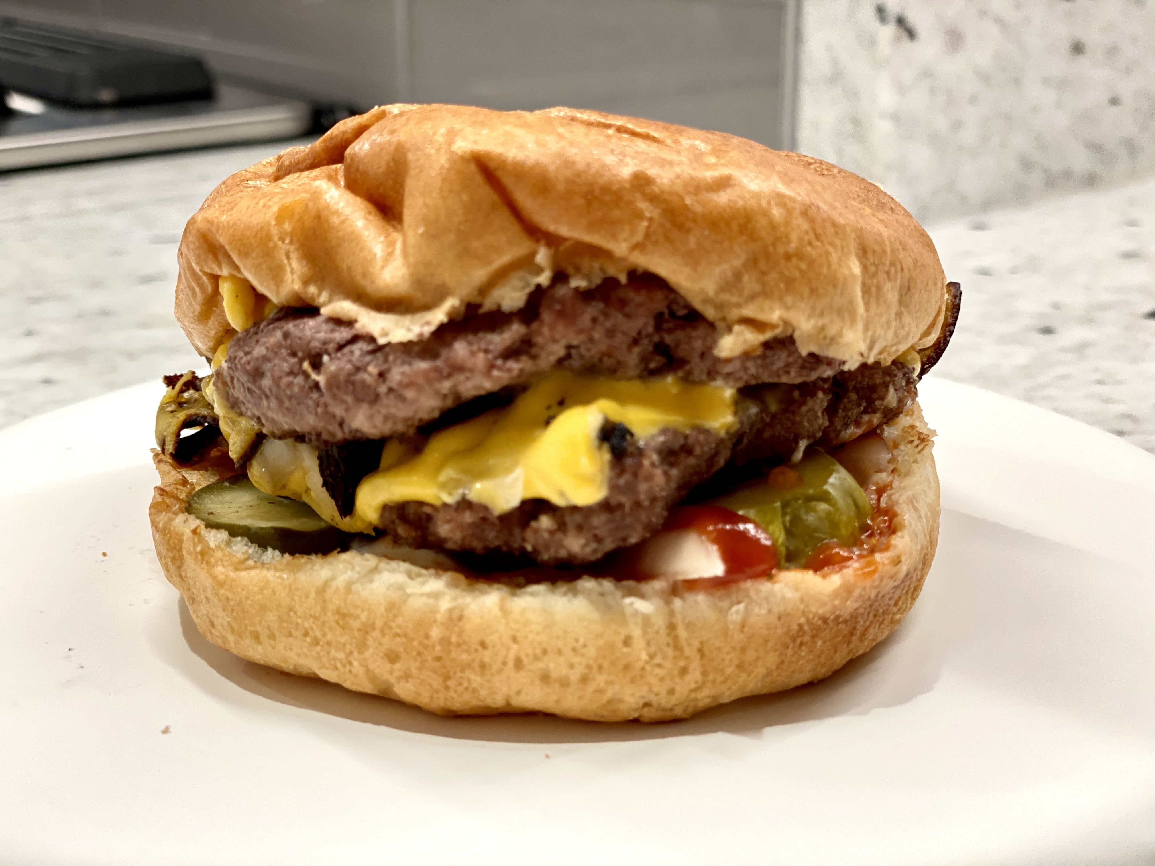 Homemade MrBeast Burger Recipe - Postal Barbecue