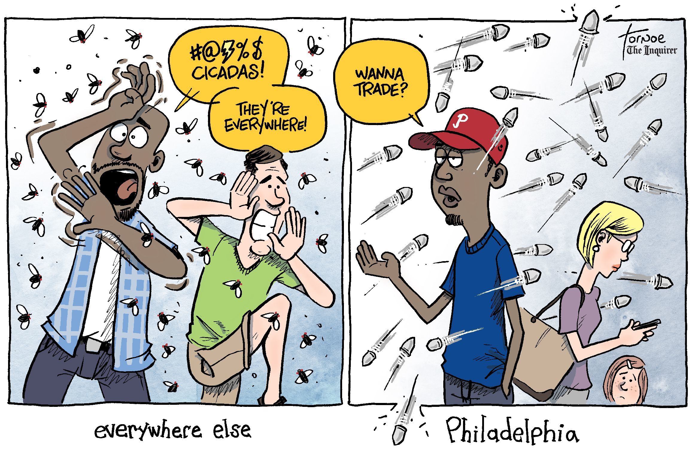 racial discrimination in schools cartoon