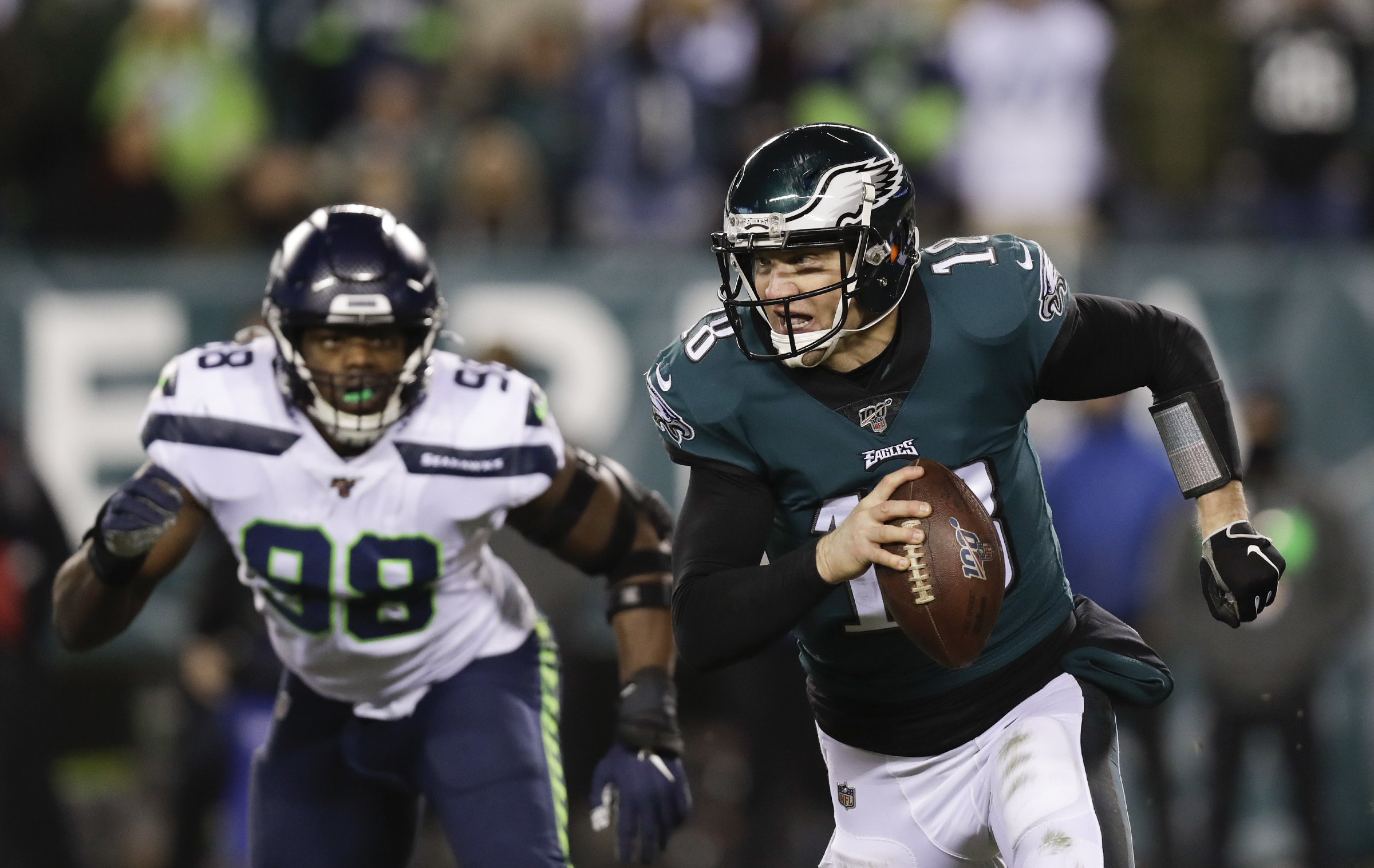 Philadelphia Eagles QB Josh McCown played playoff game with