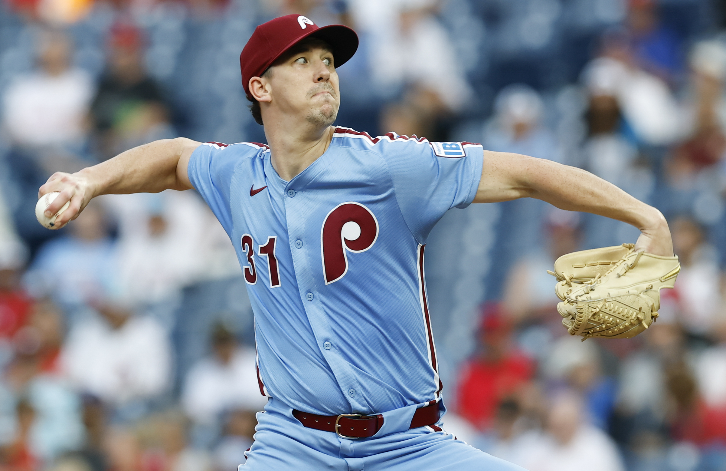 Walker Buehler throws five scoreless innings as Phillies beat Marlins, 1-0