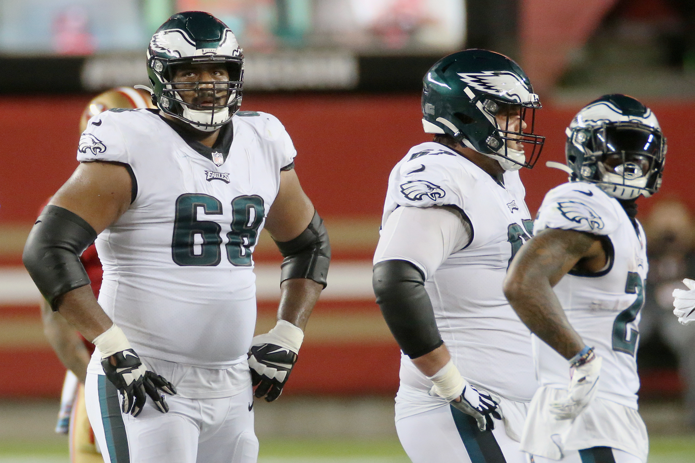 Philadelphia Eagles Jordan Mailata Grateful to Jason Peters, Even if he  Signs with Cowboys - Sports Illustrated Philadelphia Eagles News, Analysis  and More