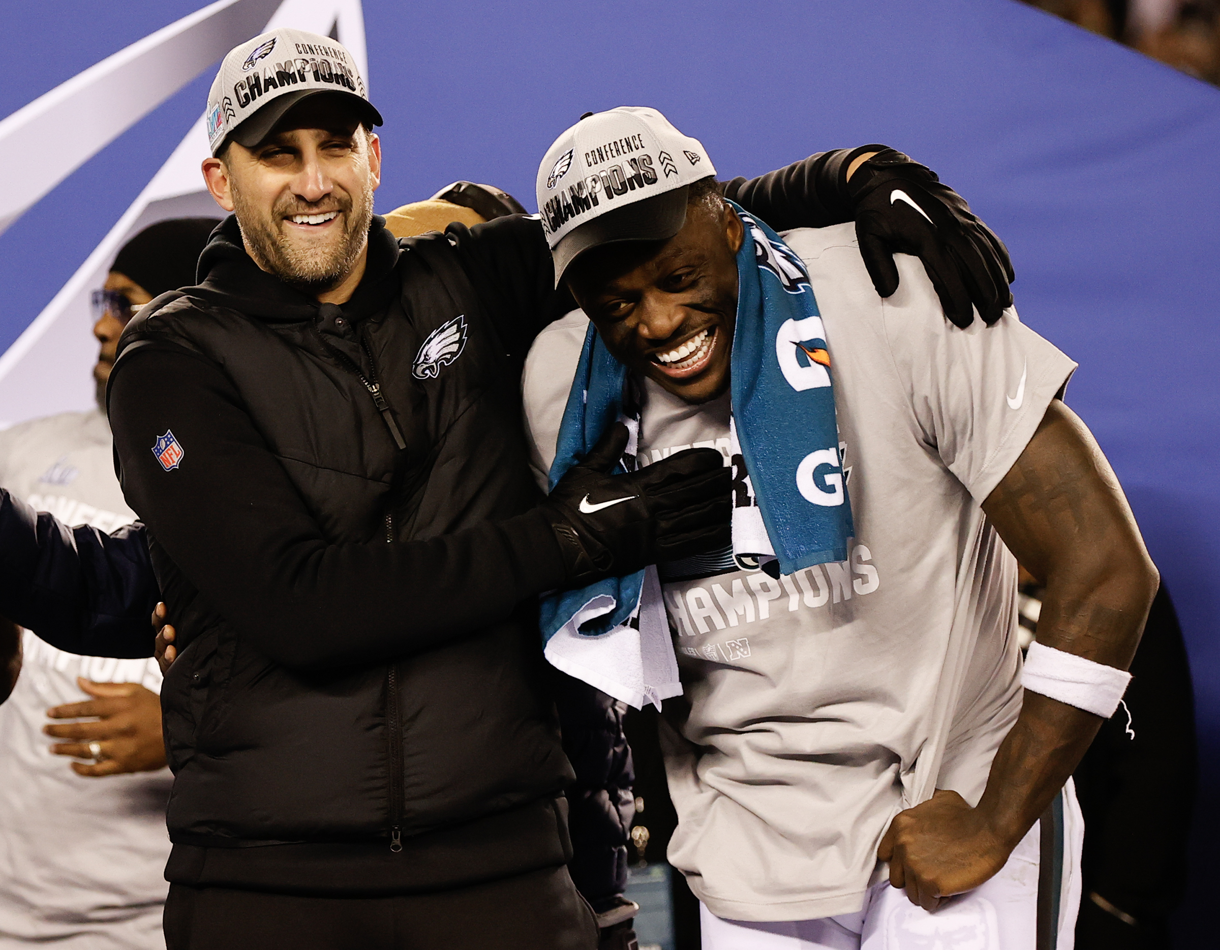 A.J. Brown expresses confidence in Eagles coach Nick Sirianni