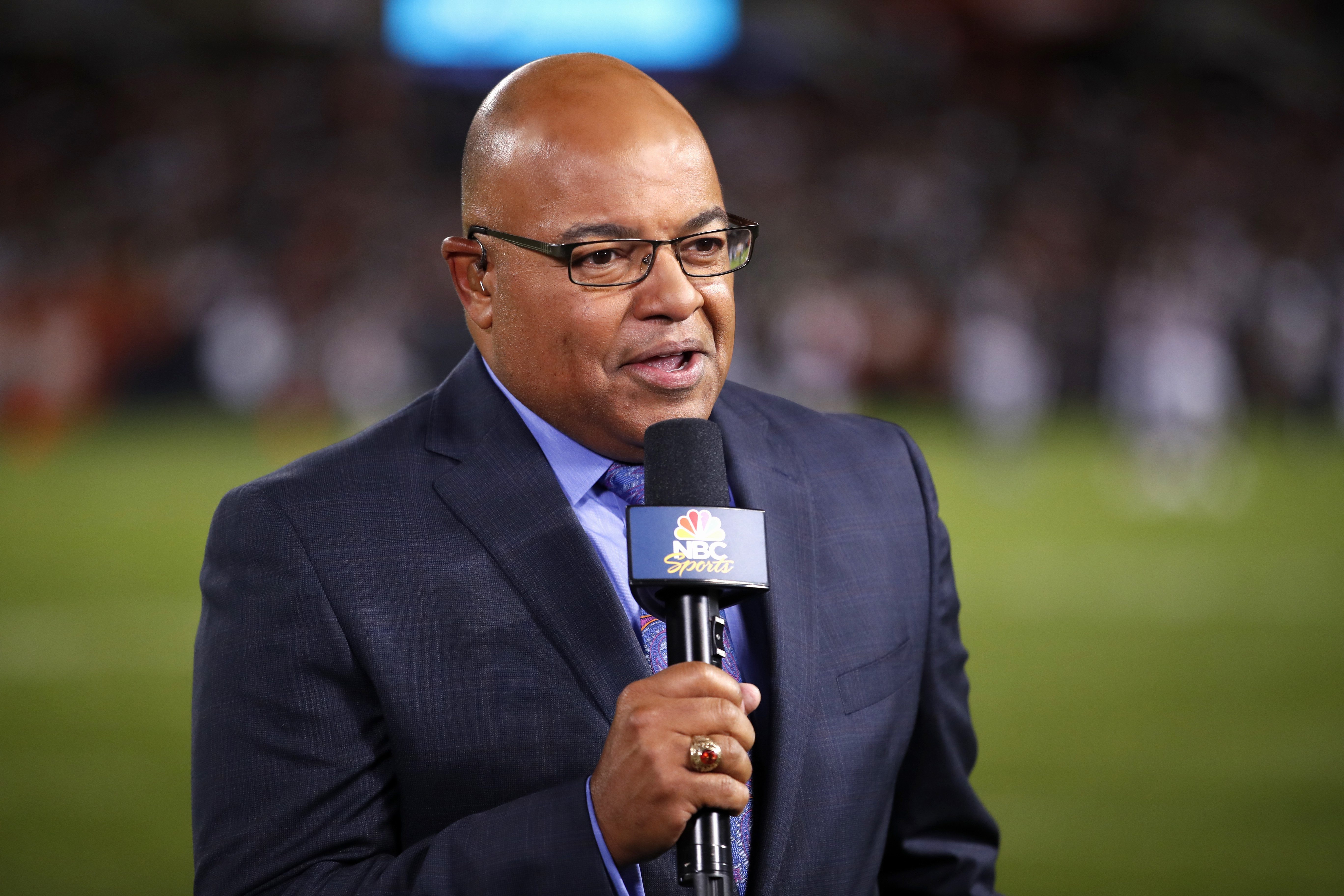 NBC's new Collinsworth-Tirico-Stark team debuts in Canton Thursday Aug. 4