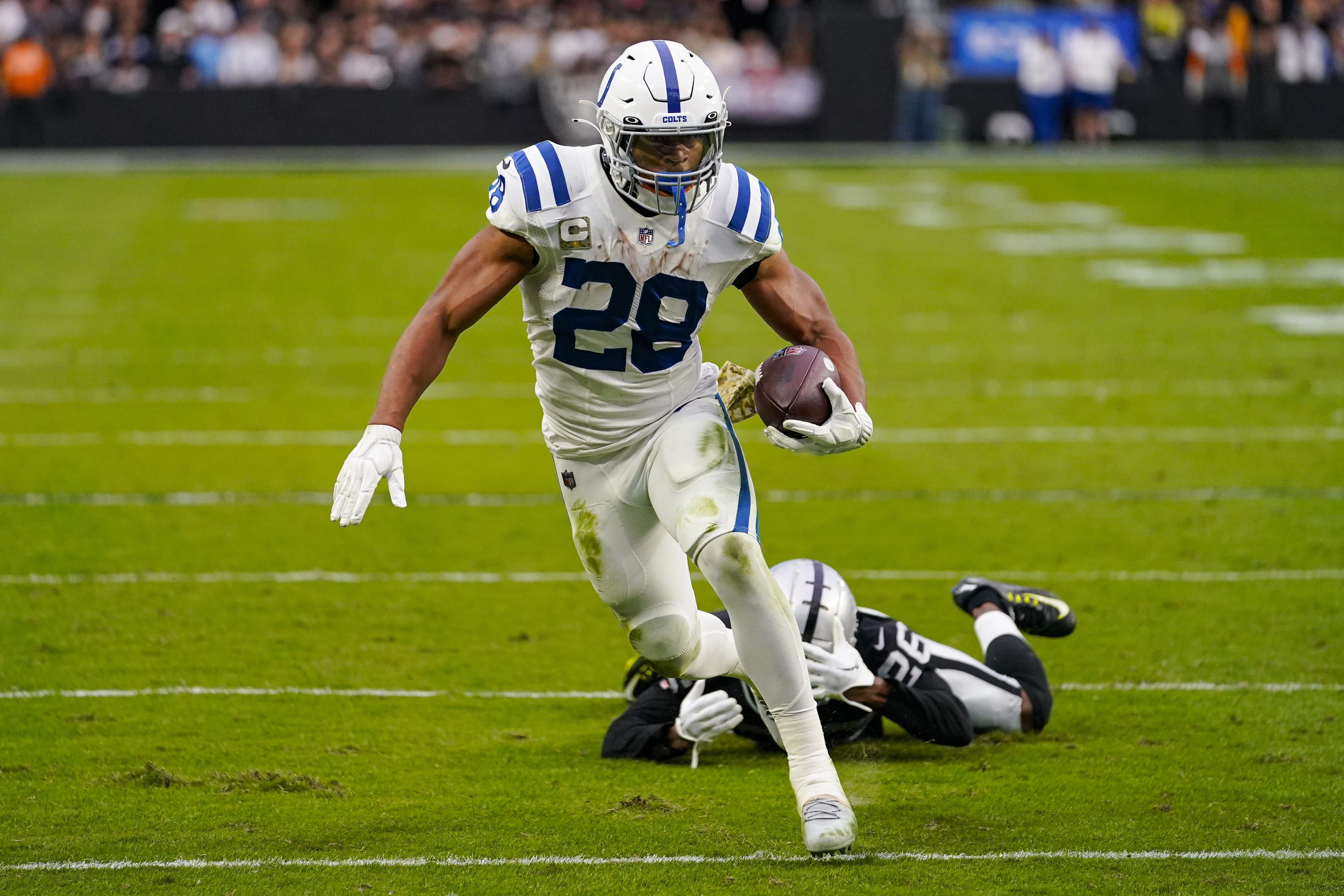 Colts' Jonathan Taylor has a 'won't be denied mentality' that