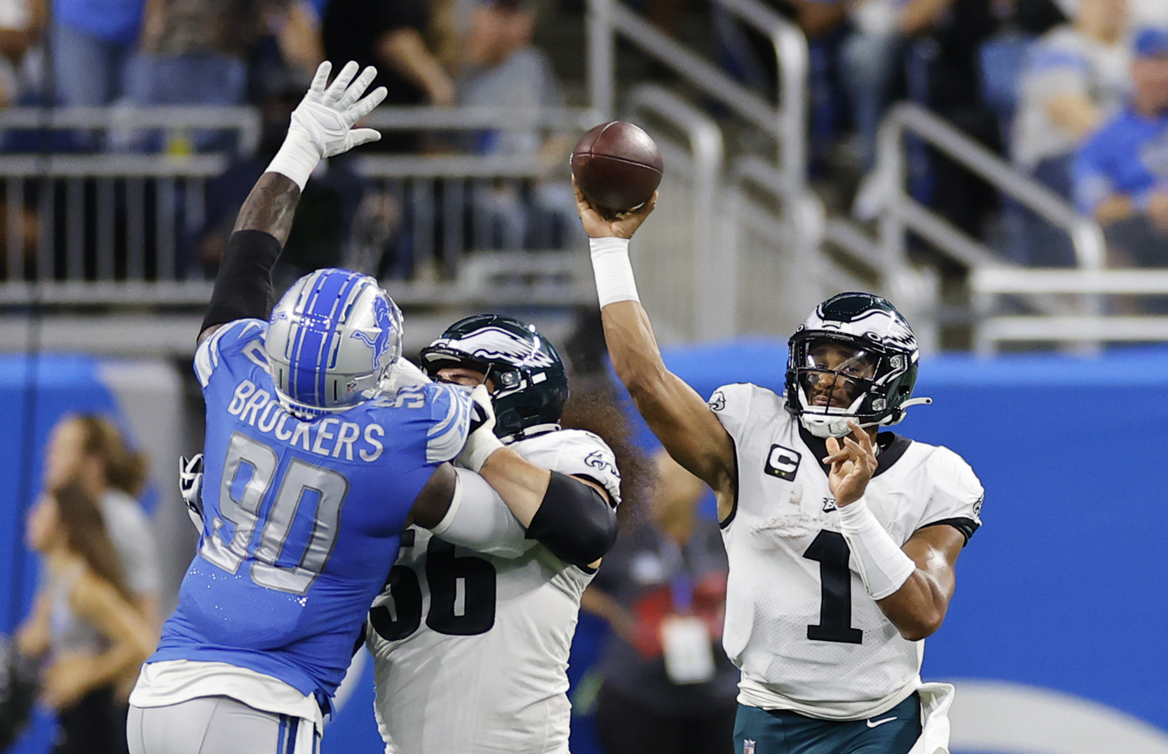 What we learned from Eagles vs Lions: Too early to overreact; Jordan Davis  needs to play more; pass rush lacks teeth – The Morning Call