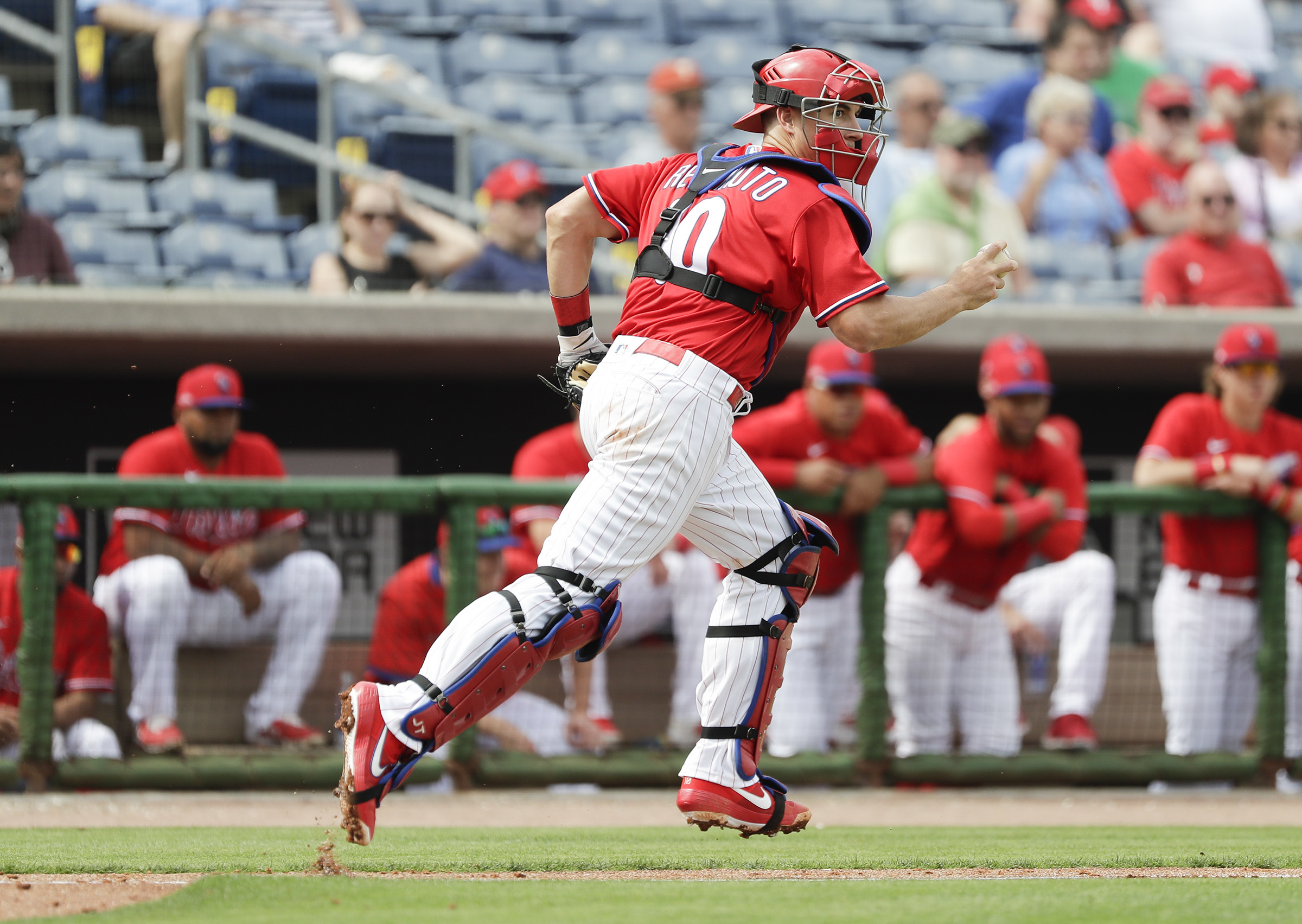 Philadelphia Phillies' J.T. Realmuto to miss several weeks with broken thumb