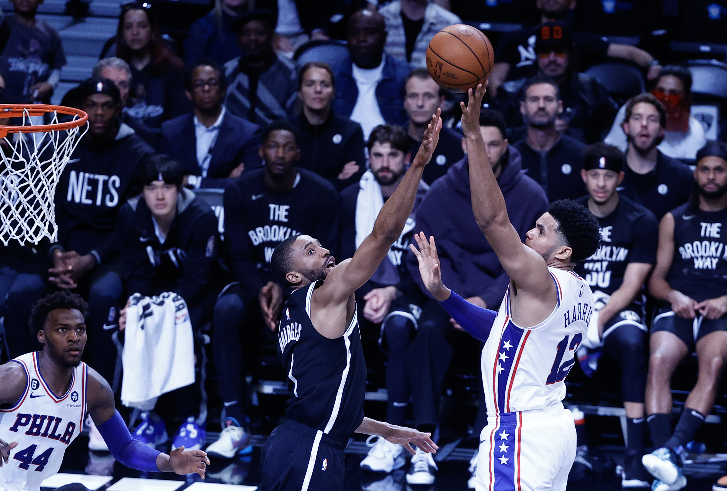 Sixers forward Tobias Harris was worth every penny in his teams Game 4  sweep