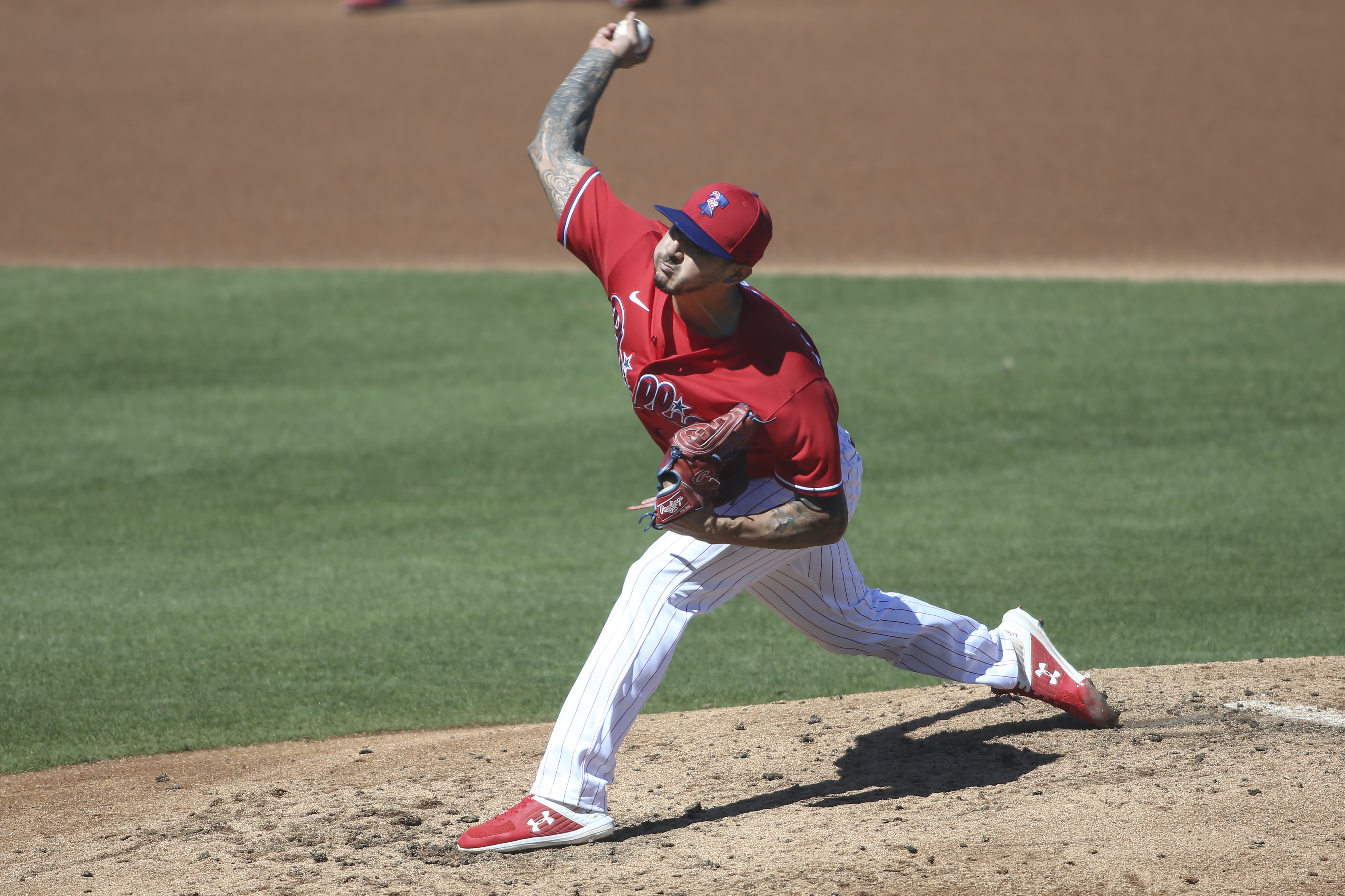 Red Sox tattoo Vince Velasquez, crush Phillies in first of three