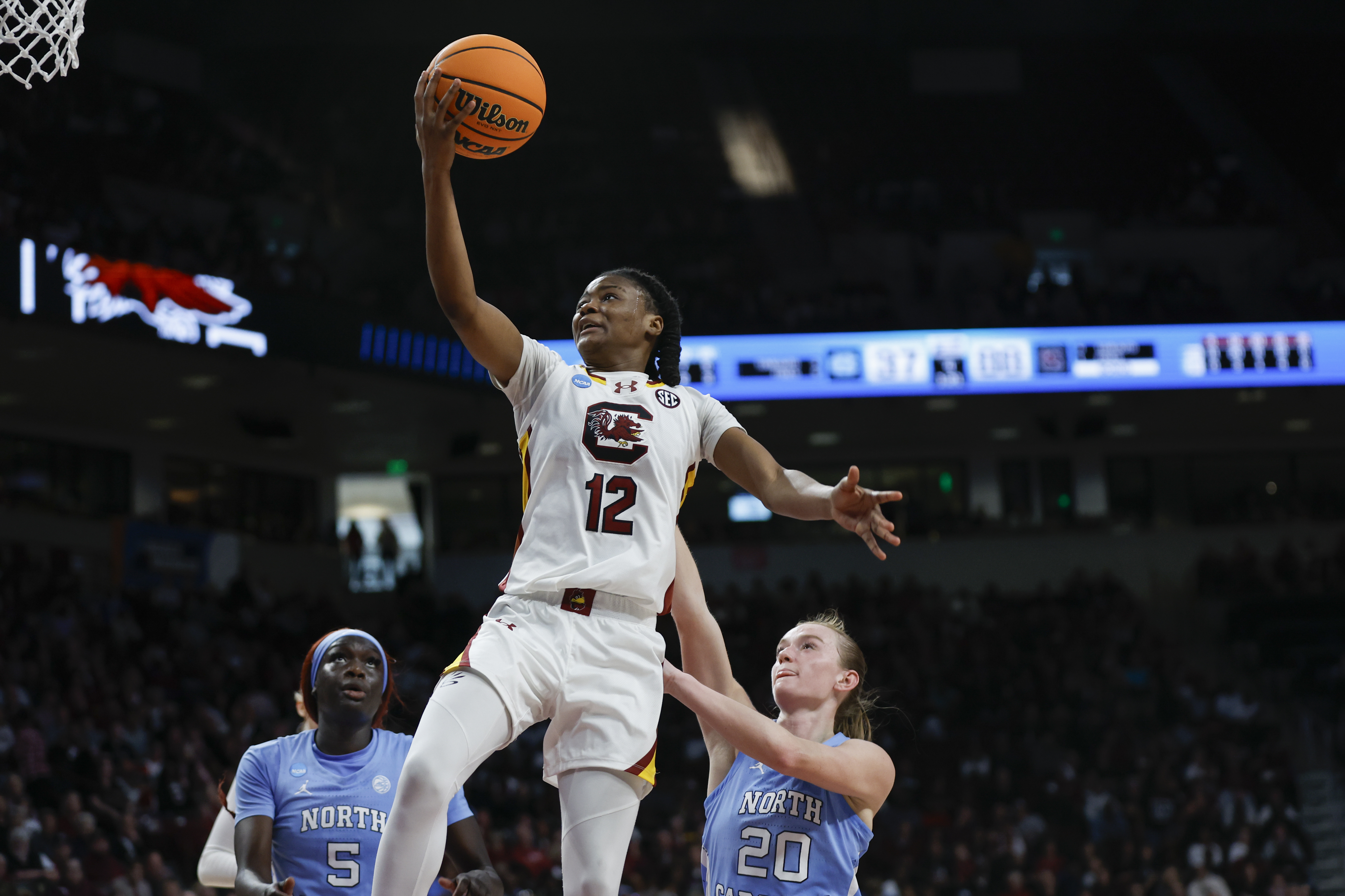 NCAA Tournament: South Carolina routs North Carolina led by