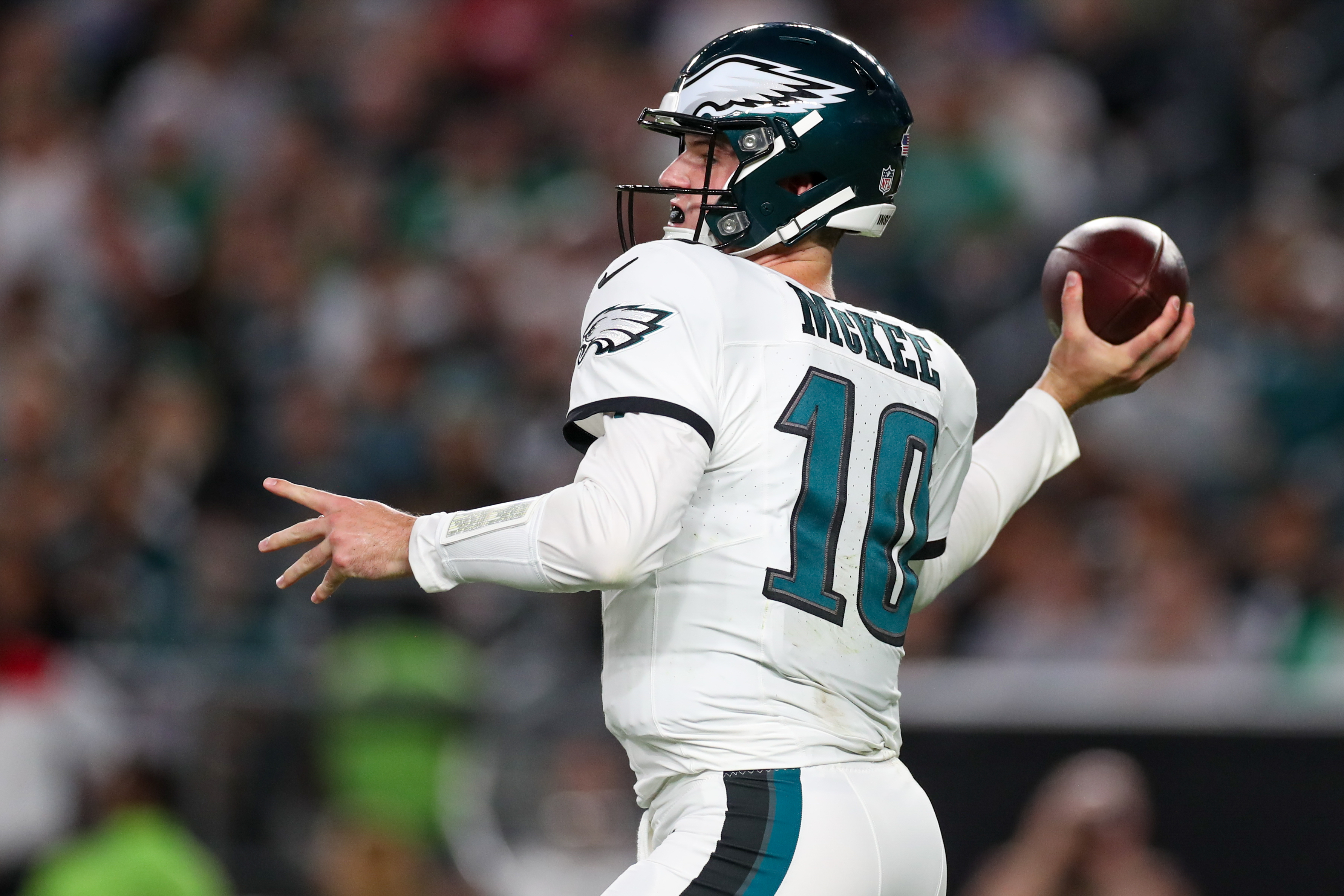 Marcus Mariota, Tanner McKee Week 1 preseason report cards: Eagles rookie  QB shines