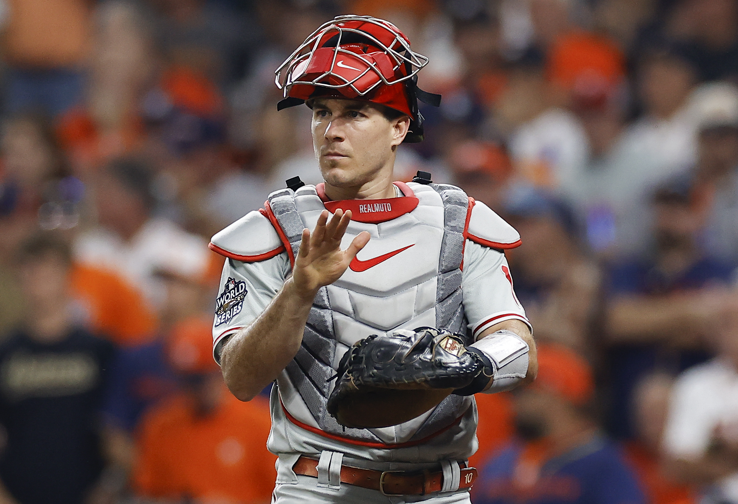 Philadelphia Phillies' Catcher J.T. Realmuto Named 2022 Gold Glove Award  Finalist - Sports Illustrated Inside The Phillies