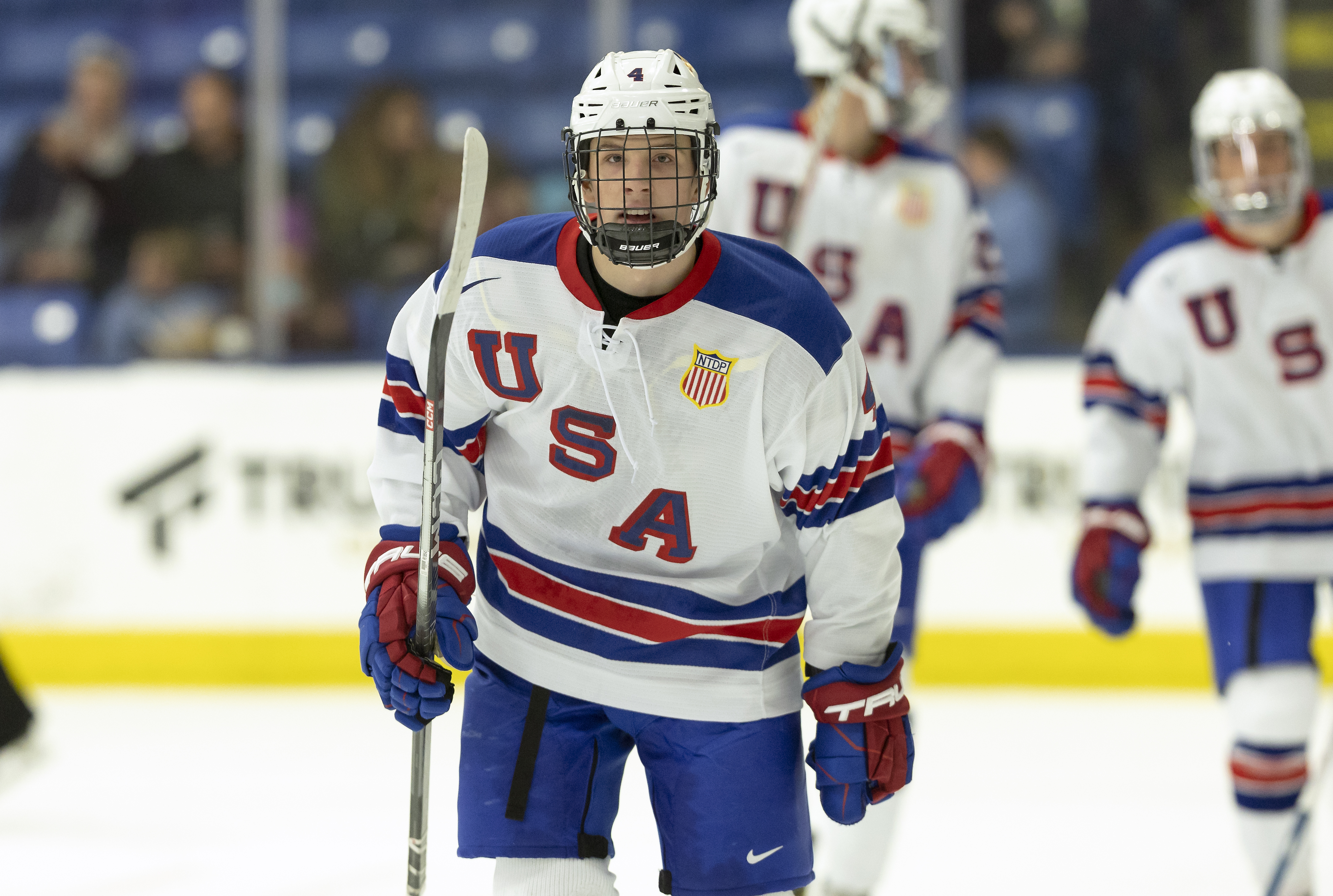 NTDP's top-line trio of Boston College commits share NHL Draft