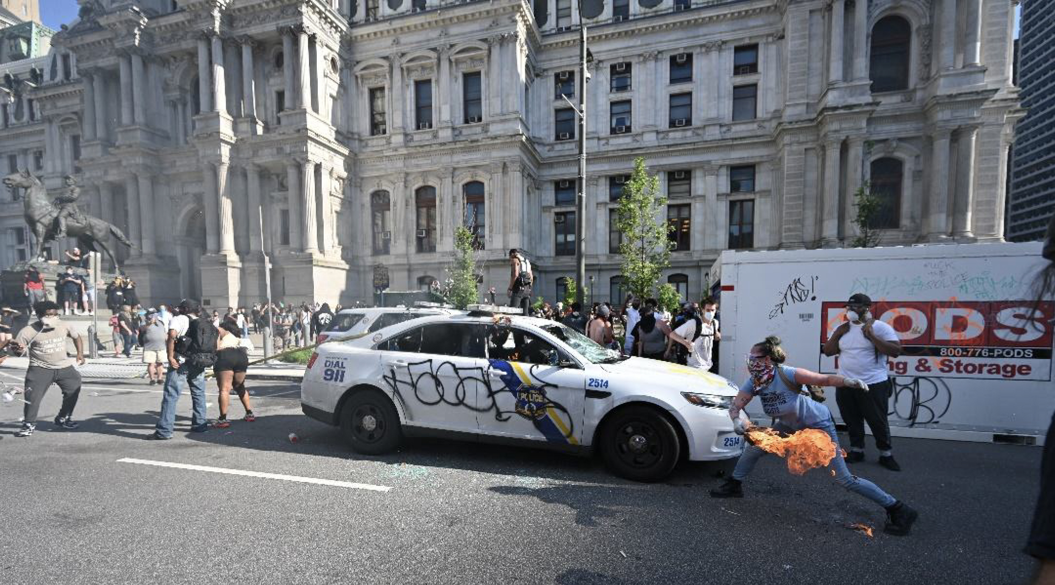 FBI tracked Philly protester through Etsy, LinkedIn to charge her with torching police cars pic