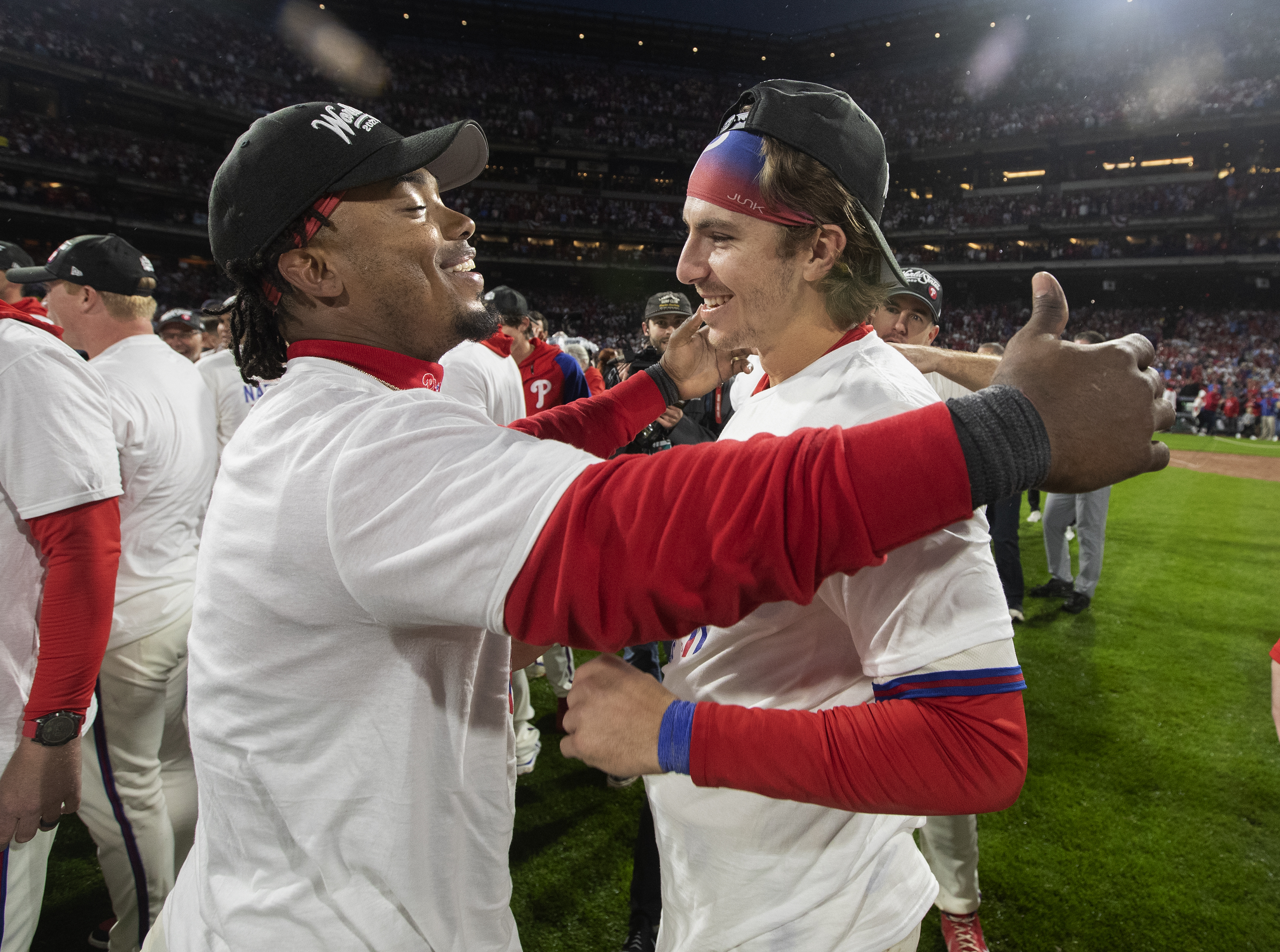 Phillies veteran Jean Segura shares a close bond with rookie Bryson Stott