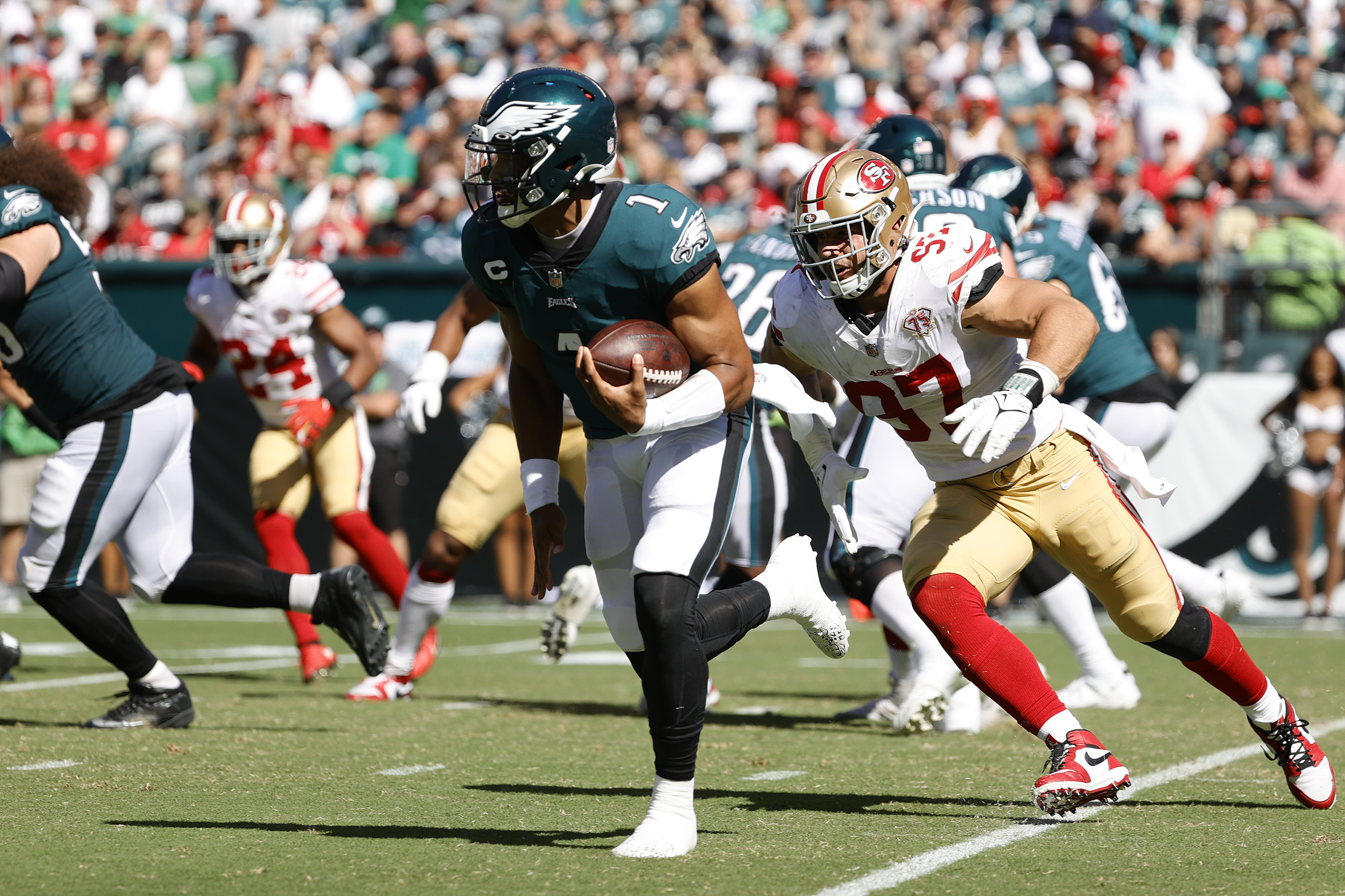 Eagles-Giants Anytime Touchdown: Miles Sanders Finds Endzone