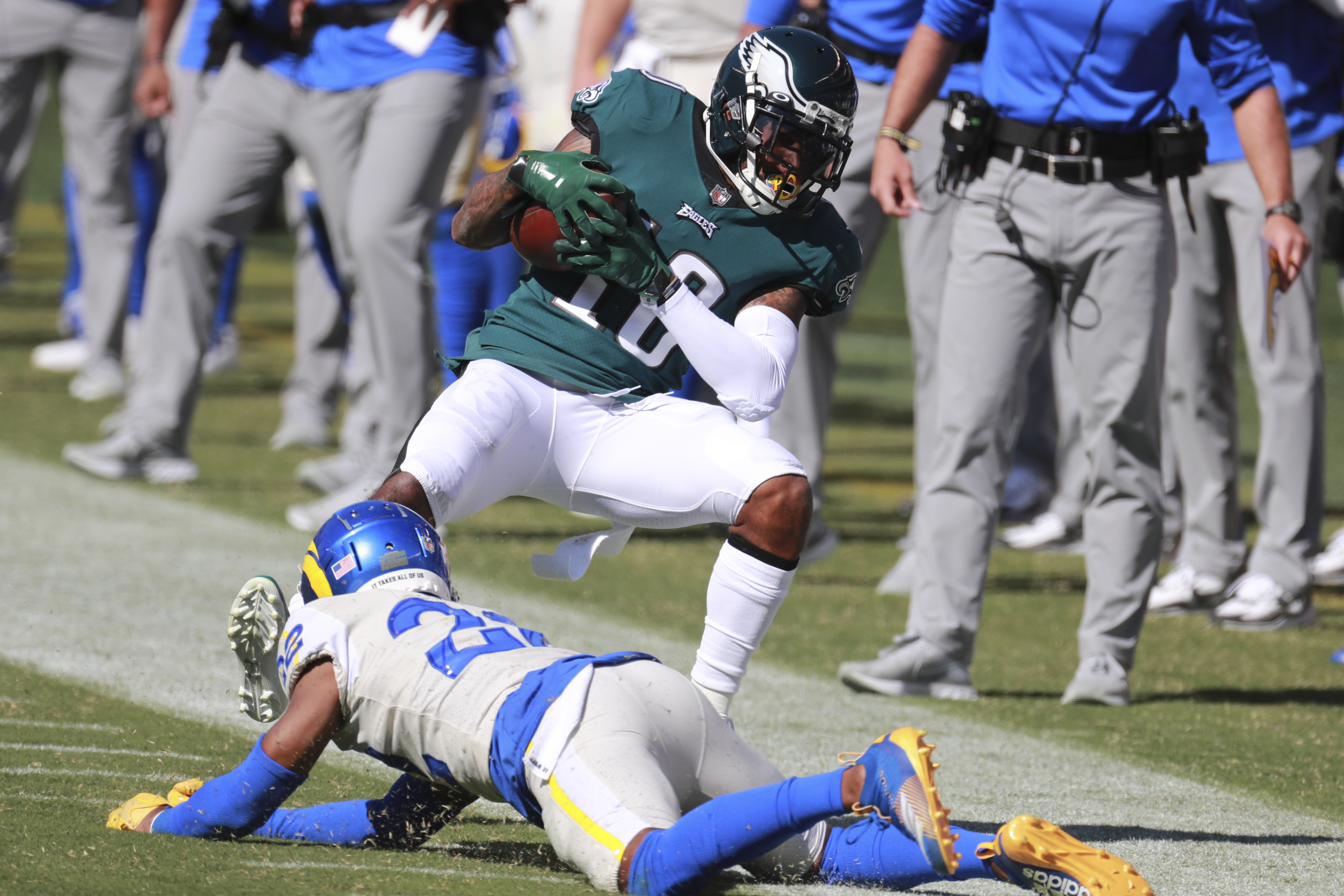 Philadelphia Eagles struggle vs. Rams' run offense in Week 2 loss