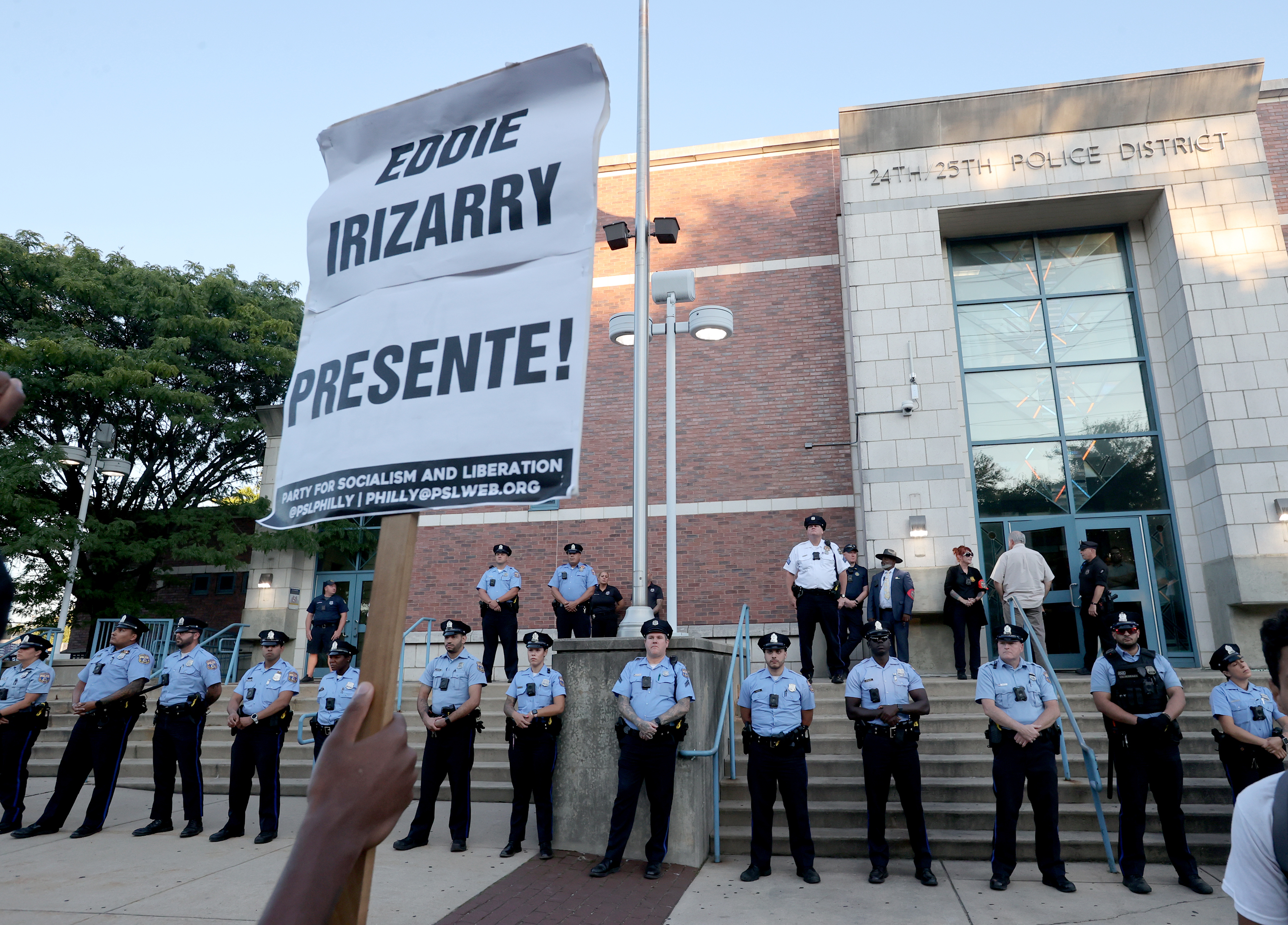 Eddie Irizarry shooting: Police body-camera footage viewed by family, rally  in North Philly