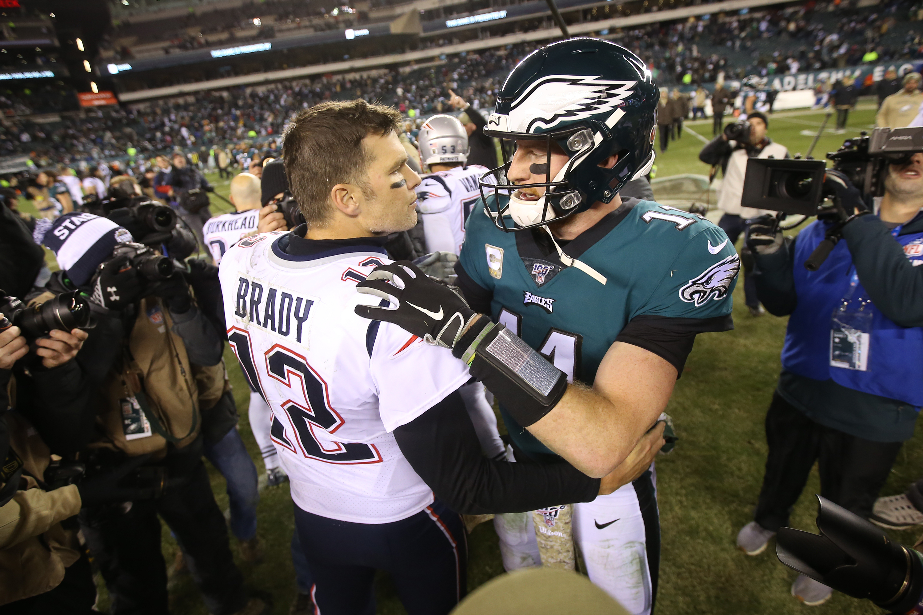 Tom Brady casts a wide shadow over the Patriots' season-opening matchup  with the Eagles - The San Diego Union-Tribune