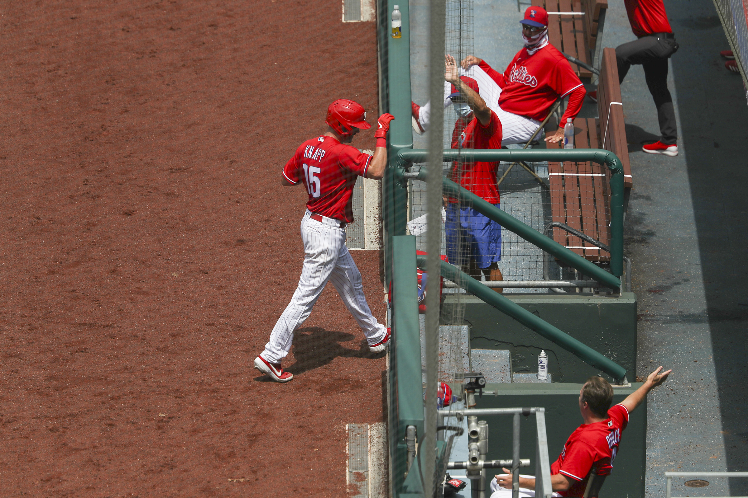 Phillies' Scott Kingery finally in camp after chilling battle with