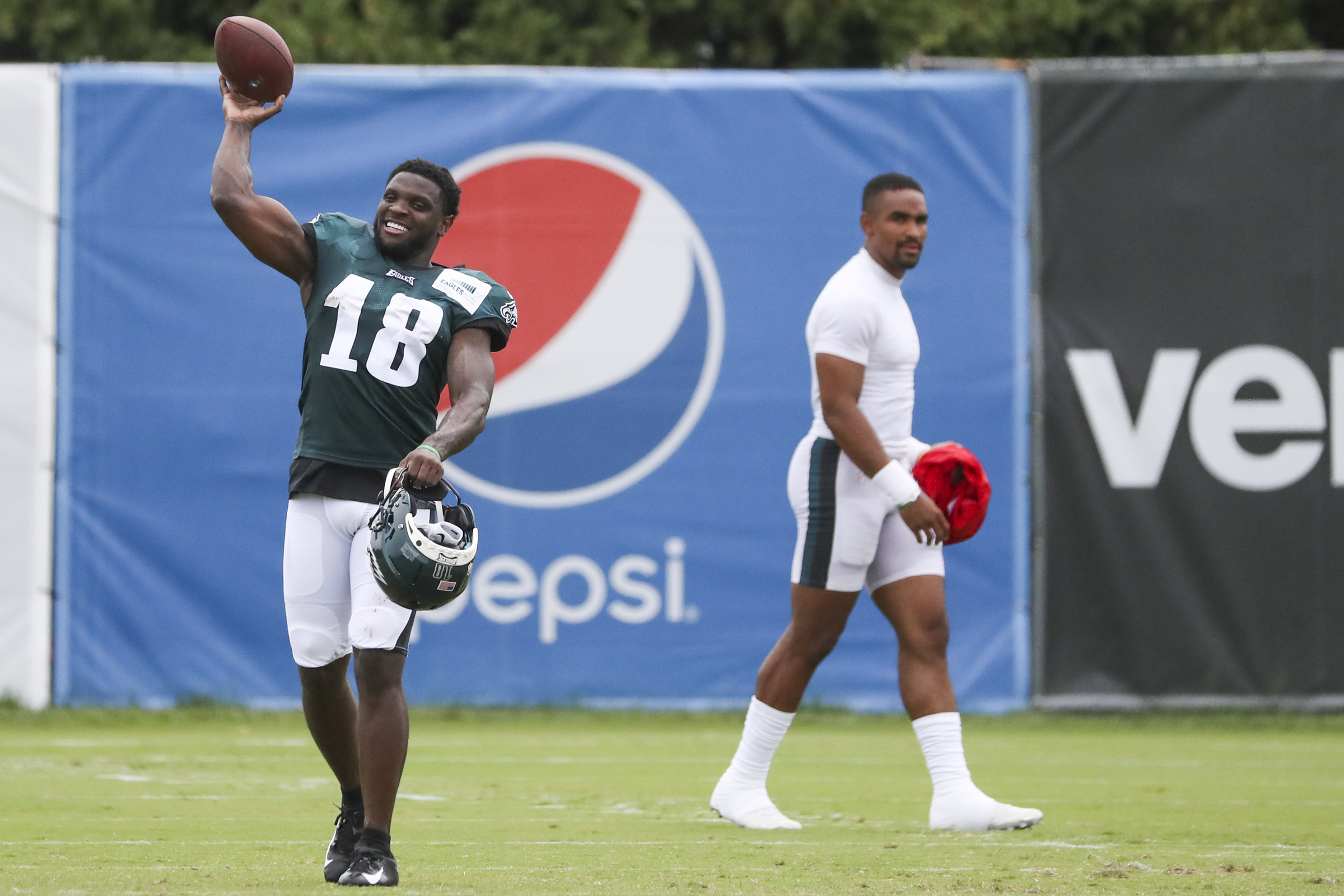 Eagles DE Josh Sweat returns to practice, says he's ready for the