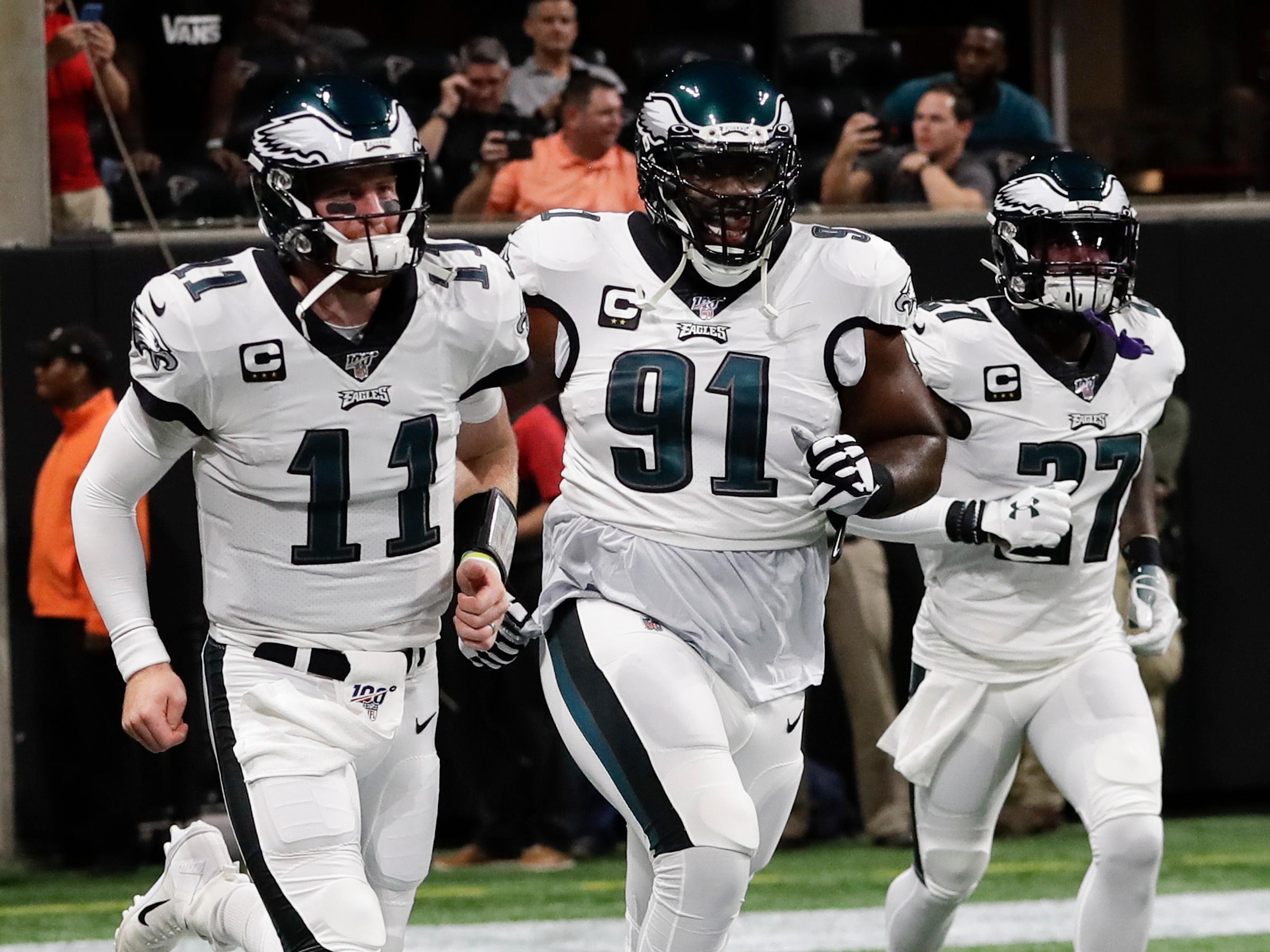 What they're saying: There are only three players in the entire NFL better  than Eagles' Fletcher Cox