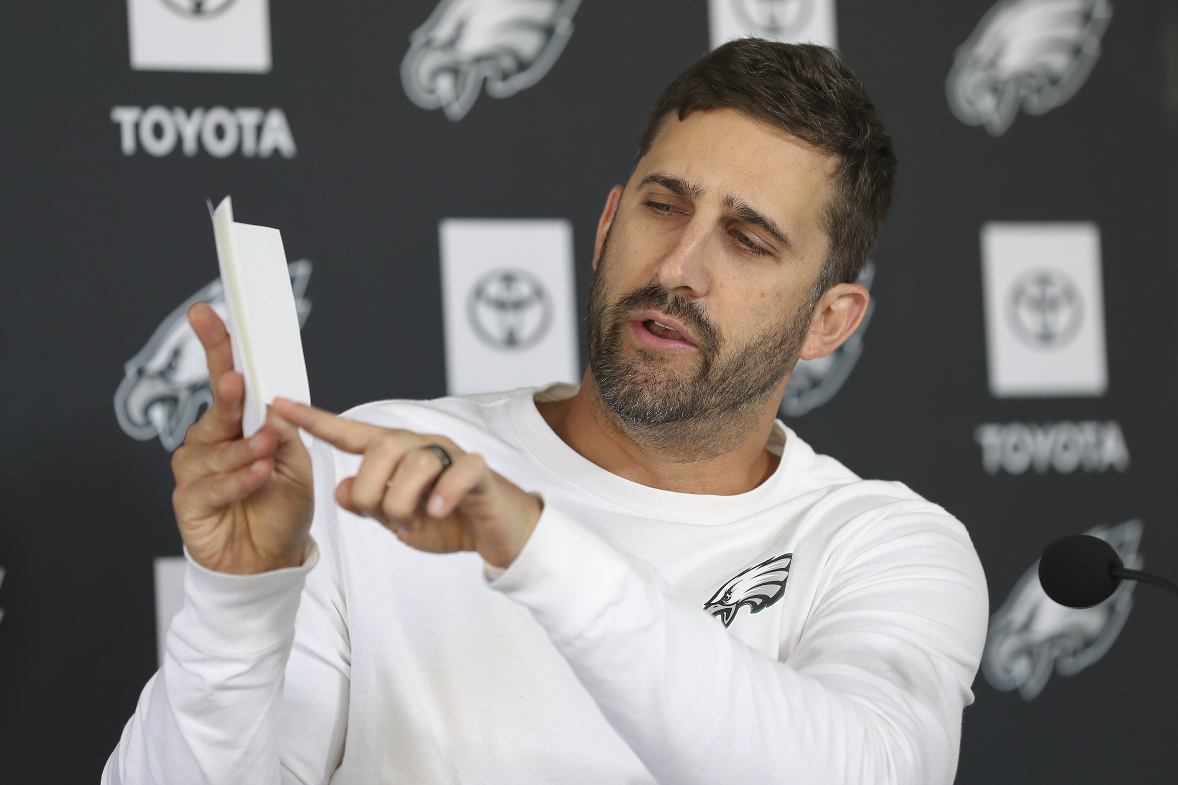 Philadelphia Eagles - Nick Sirianni outlines plans to evaluate