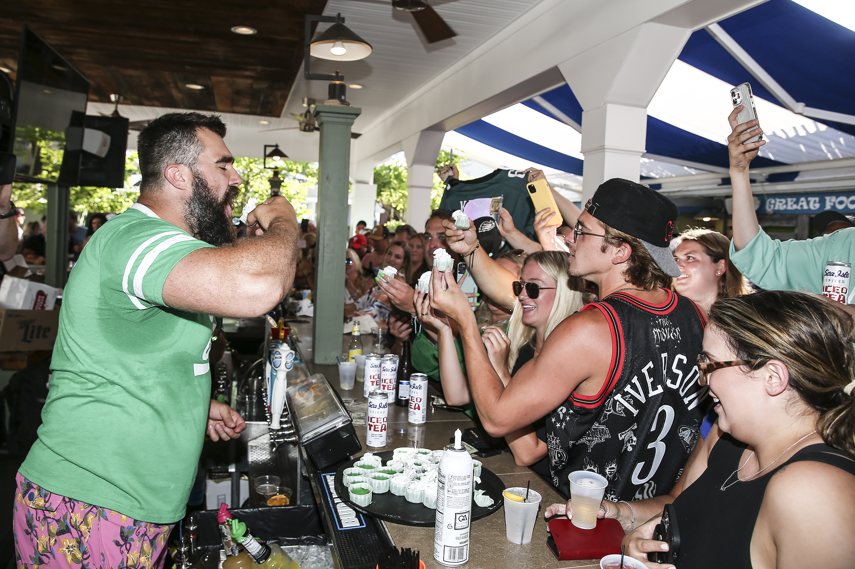 Jason Kelce was a man of the people at - 6abc Action News