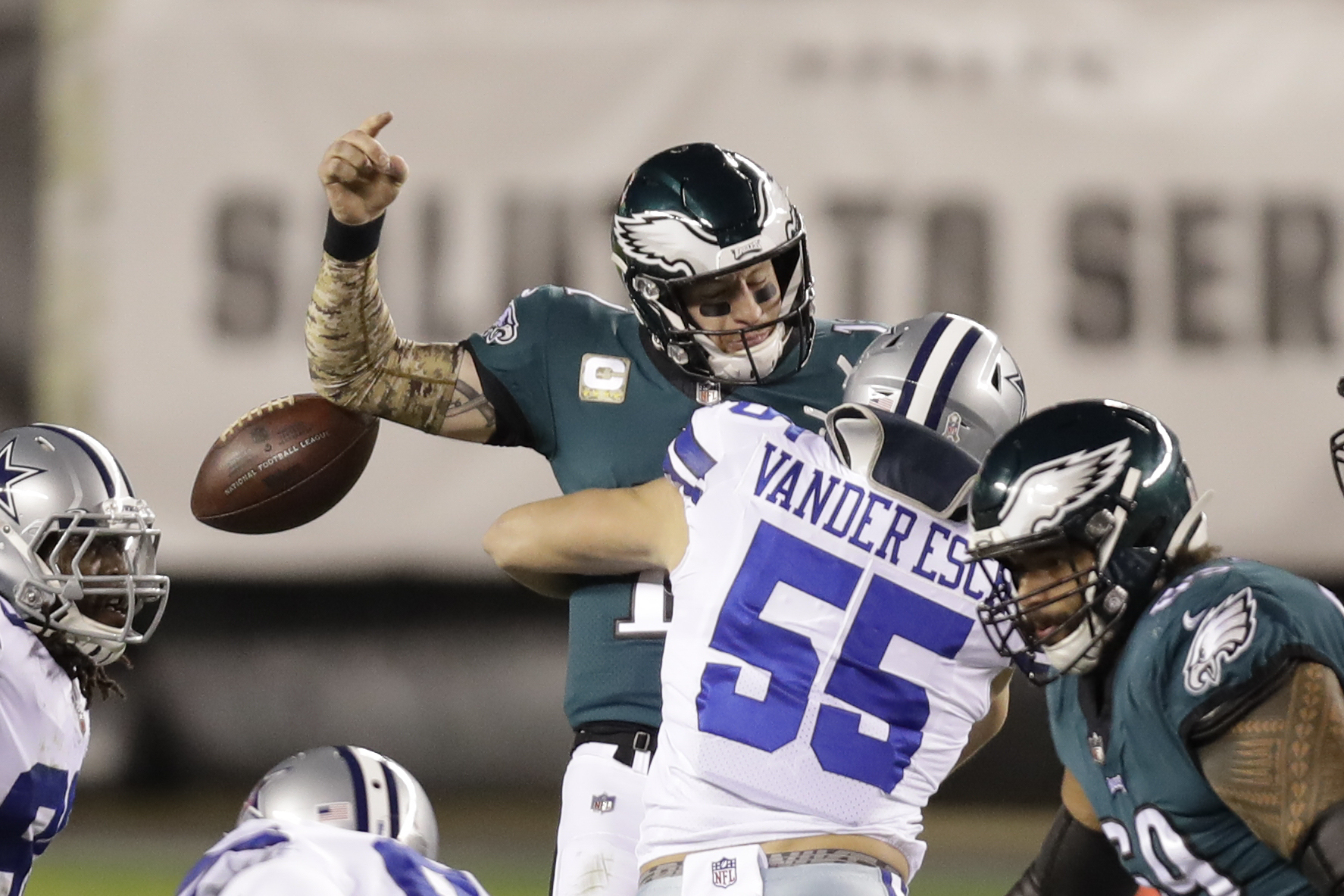 Sunday Night Football Philadelphia Eagles vs. Dallas Cowboys: Tail