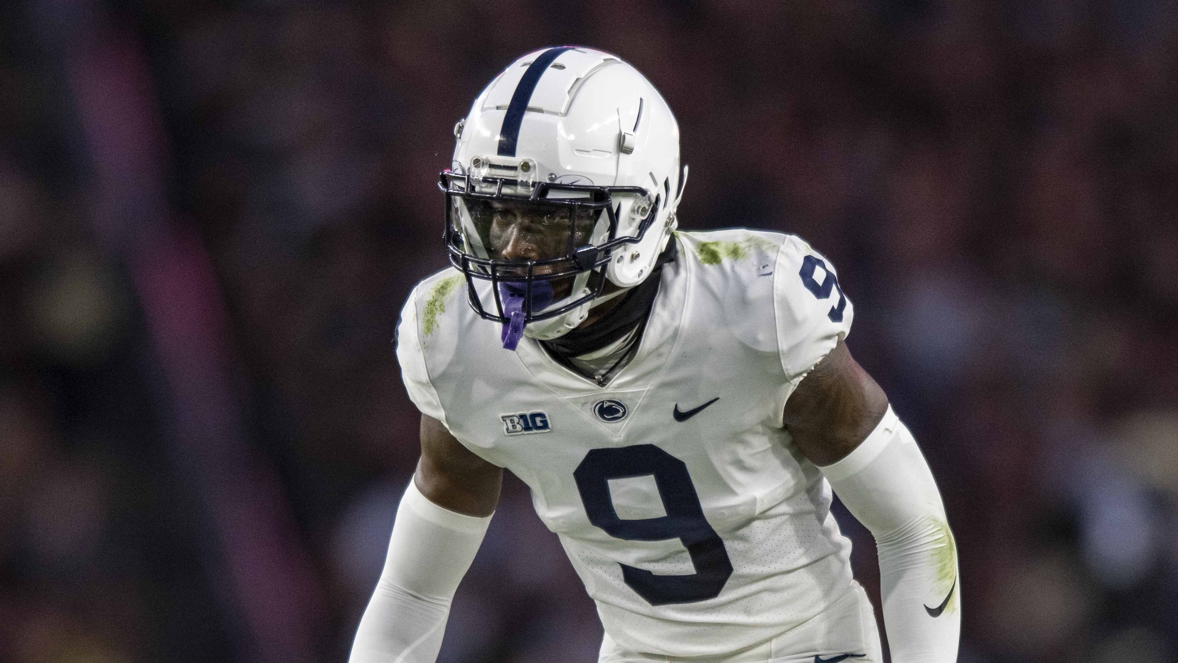 Penn State's Joey Porter Jr. visits with Steelers, who seek potential CB in  1st round of draft