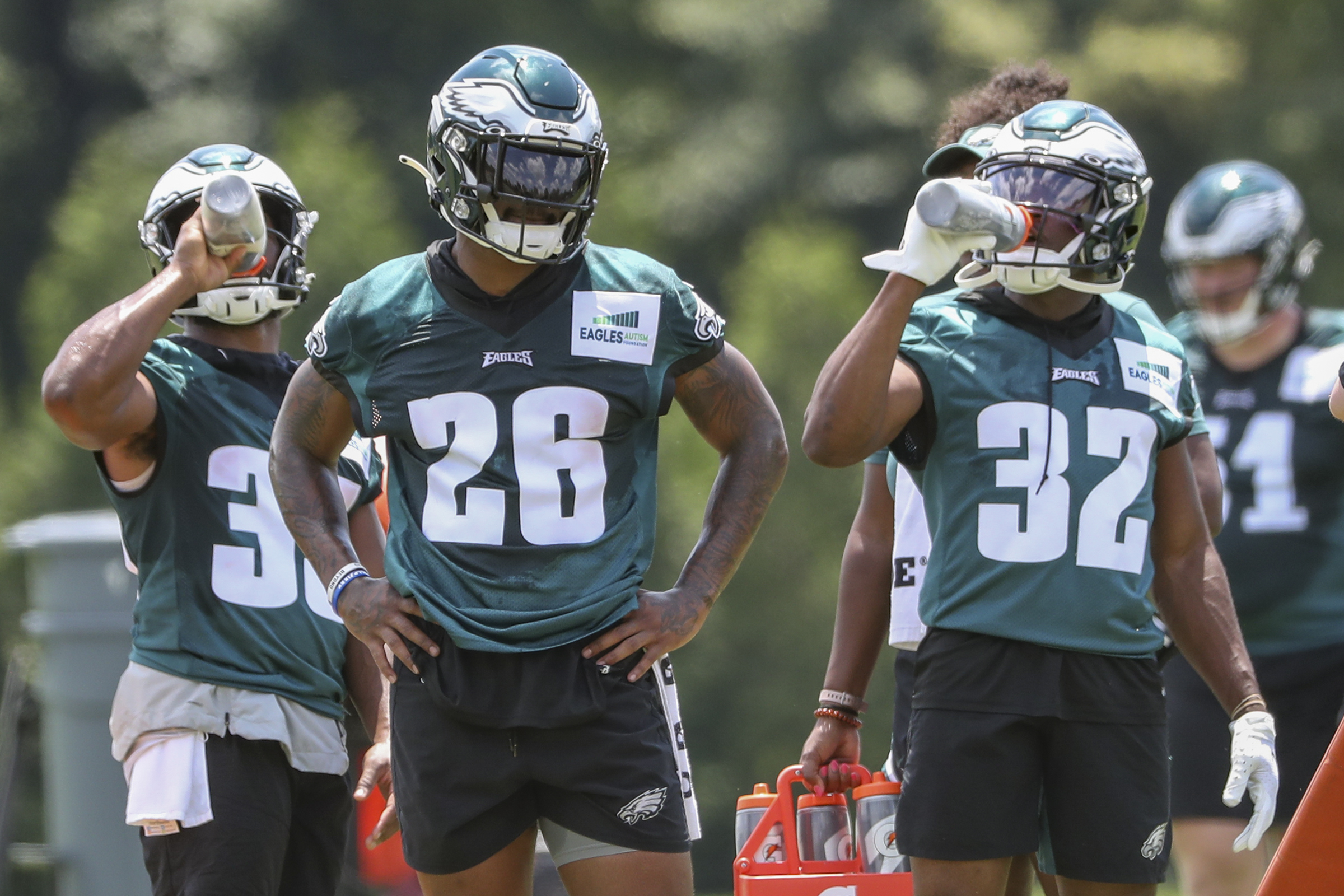 Eagles training camp: Jalen Hurts has best period; Britain Covey gaining  notice; Kyzir White flashes