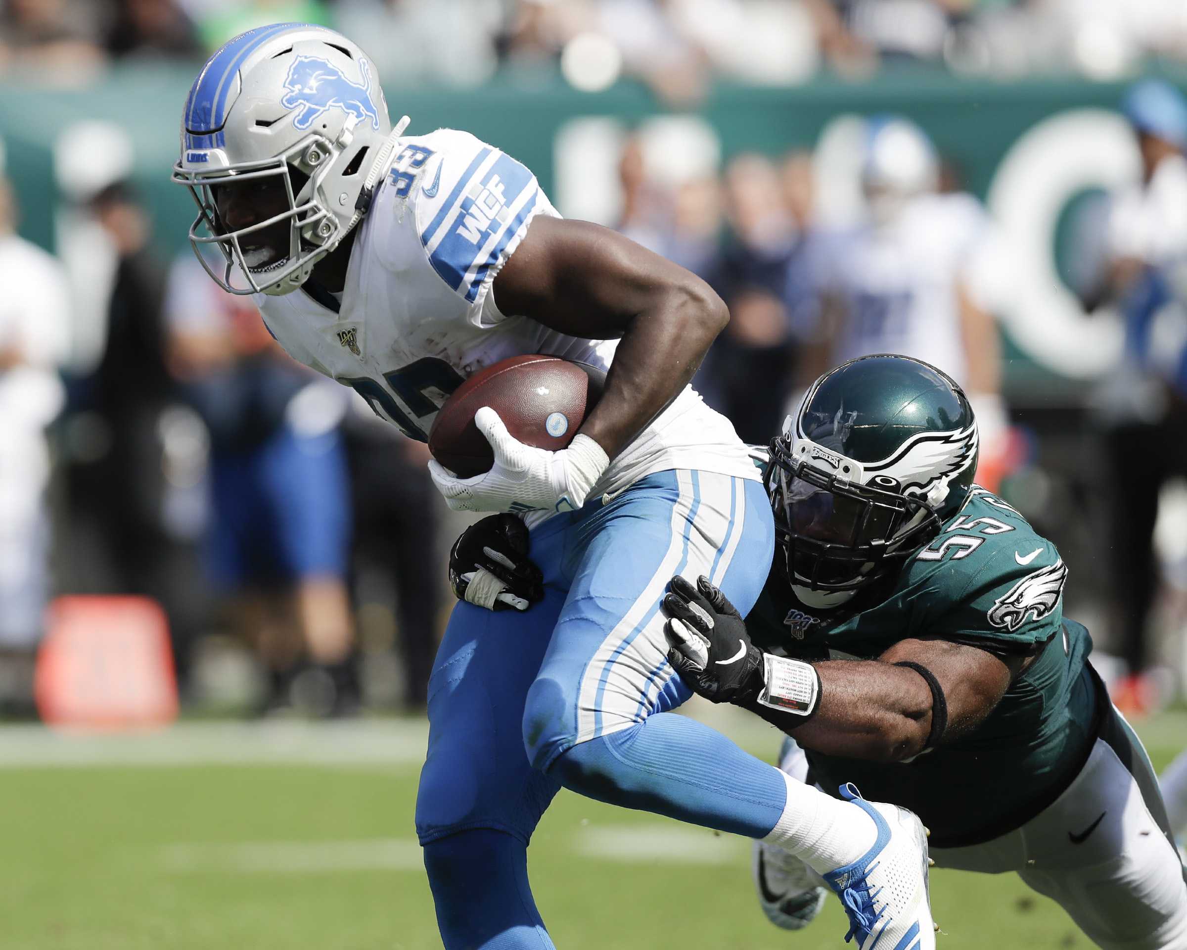 Former fifth-round running back pick for Detroit Lions waived by Eagles 