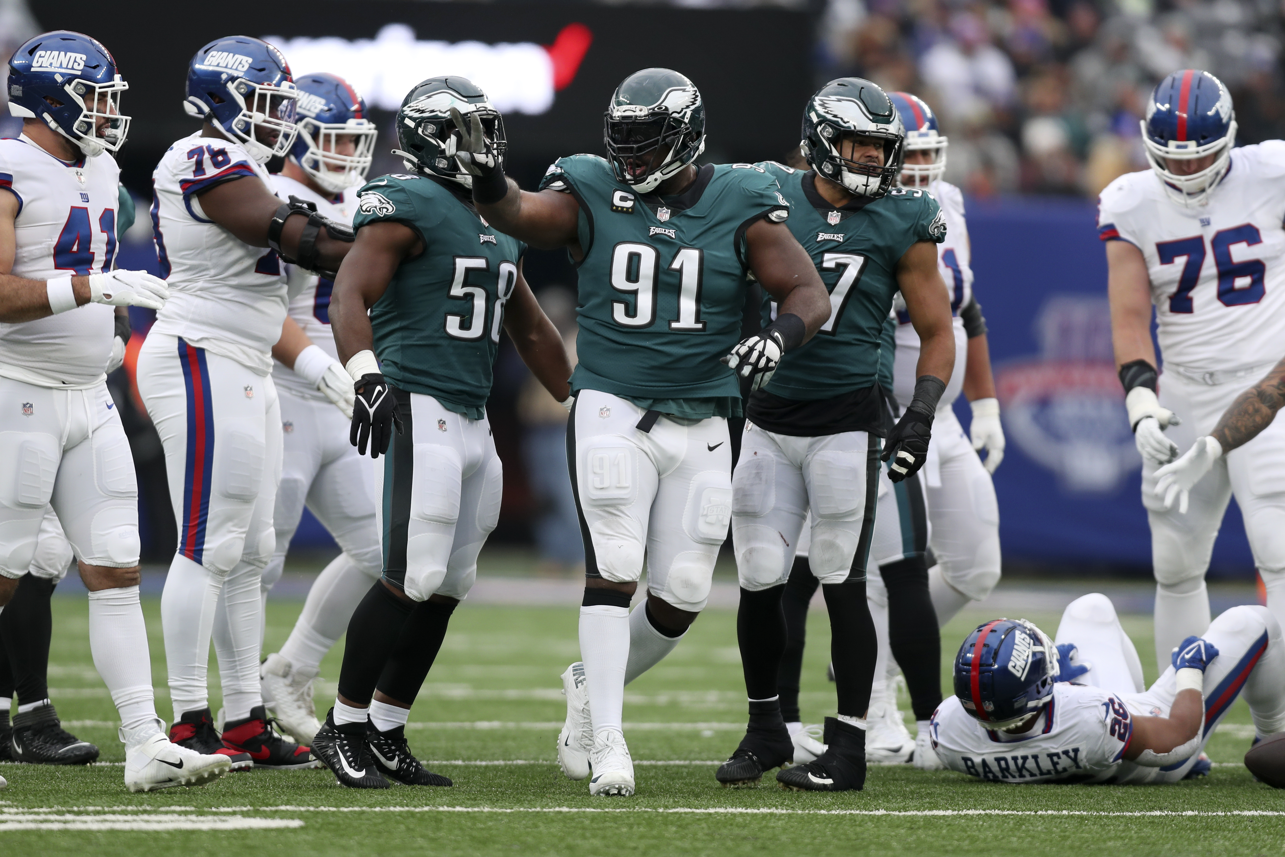 DeVonta Smith's frustration boils over as questionable offensive choices  lead to Eagles loss at Giants