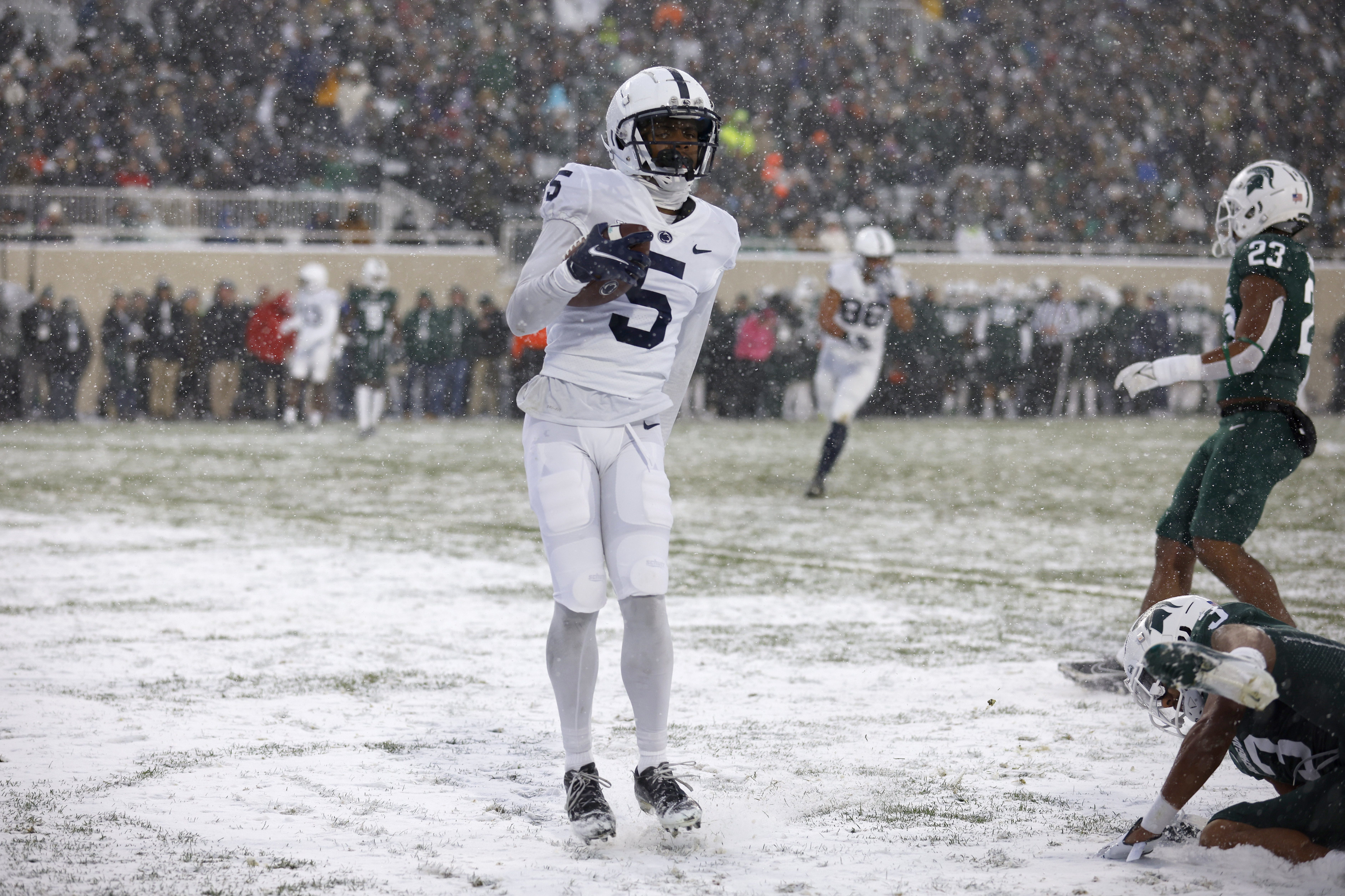 Penn State receiver Jahan Dotson will declare for the NFL draft