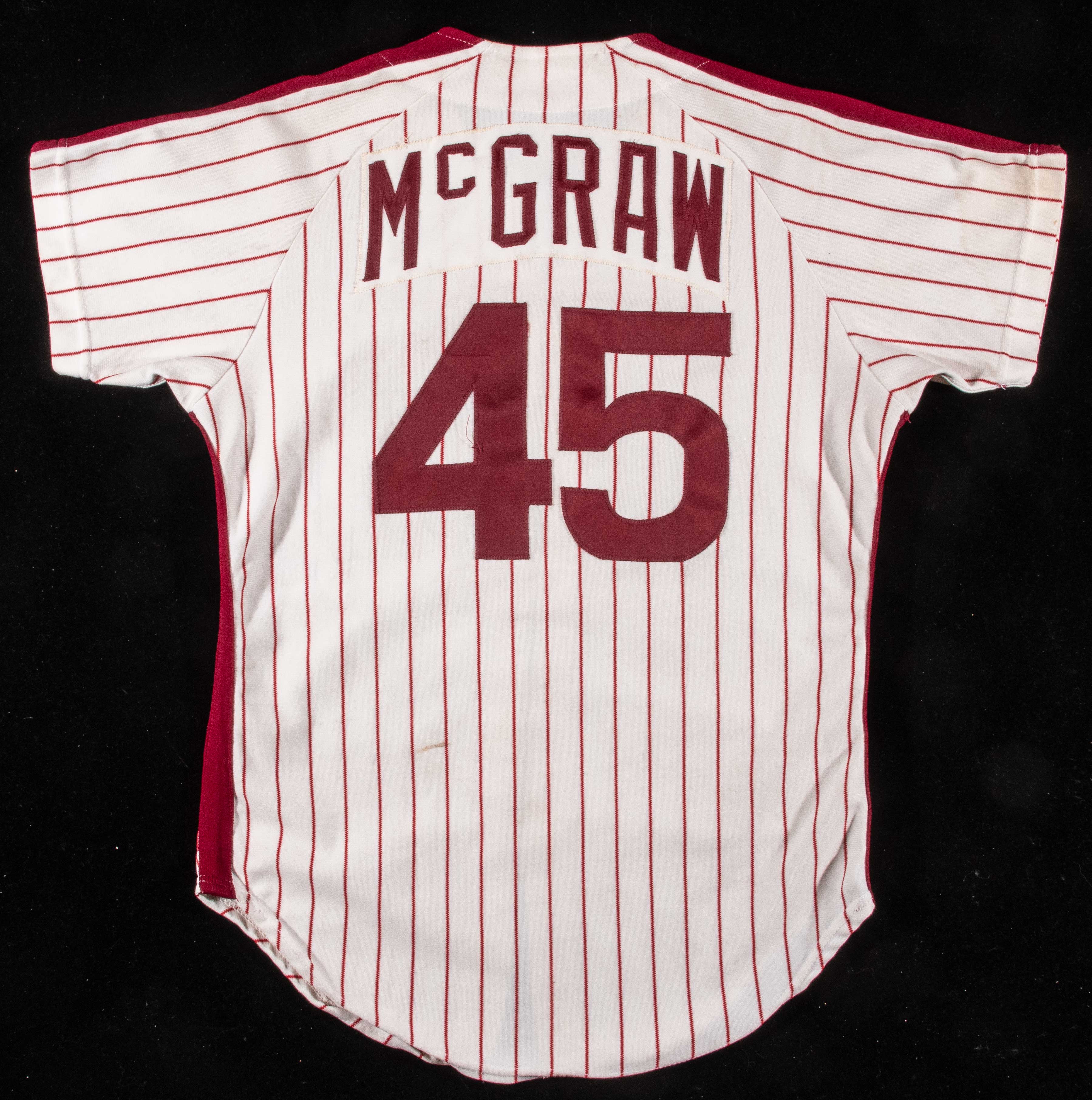 Tug McGraw's Phillies 1980 World Series jersey is being auctioned off